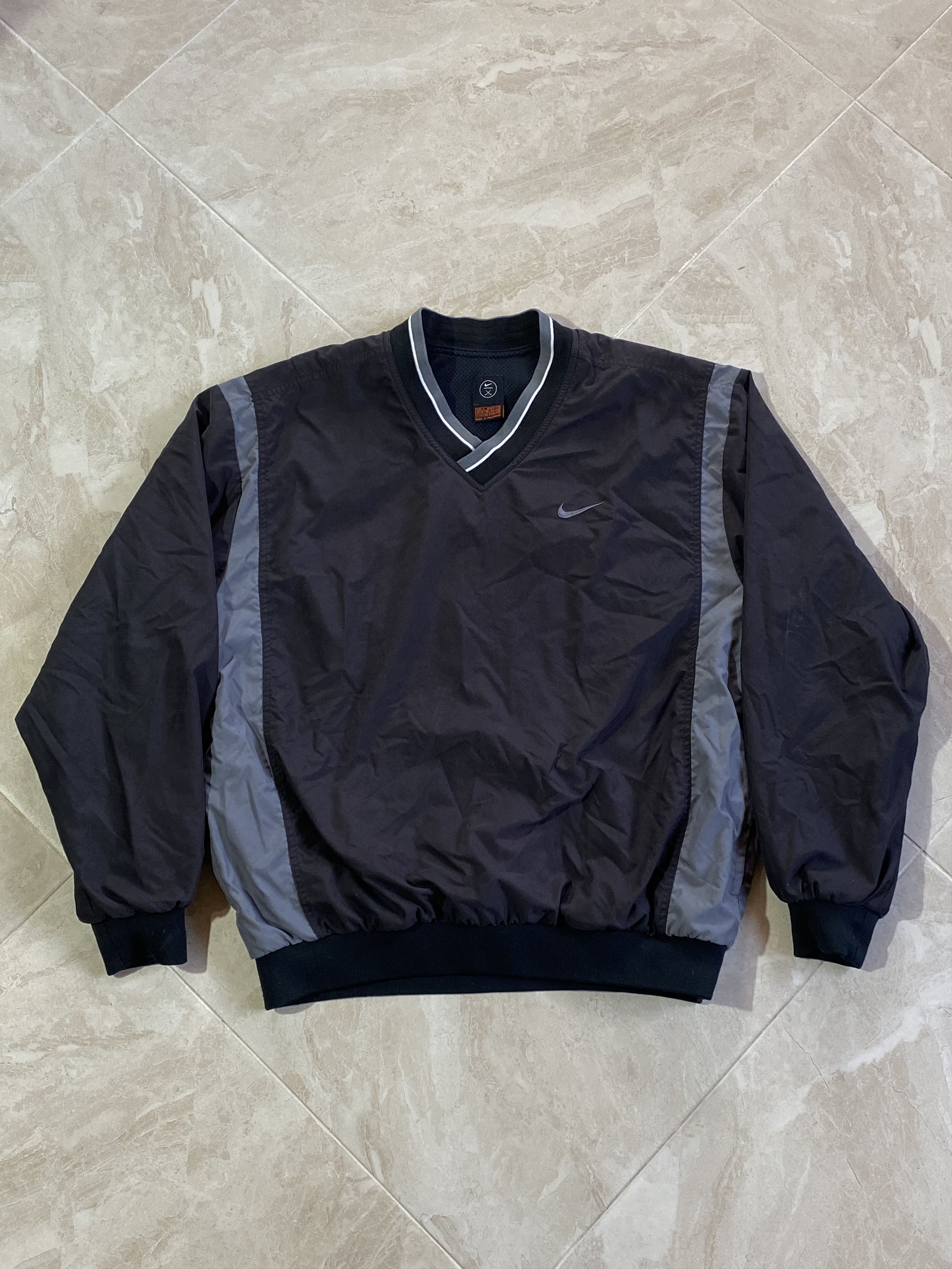 Nike Streetwear Vintage Vintage Nike Golf nylon sweatshirt Grailed
