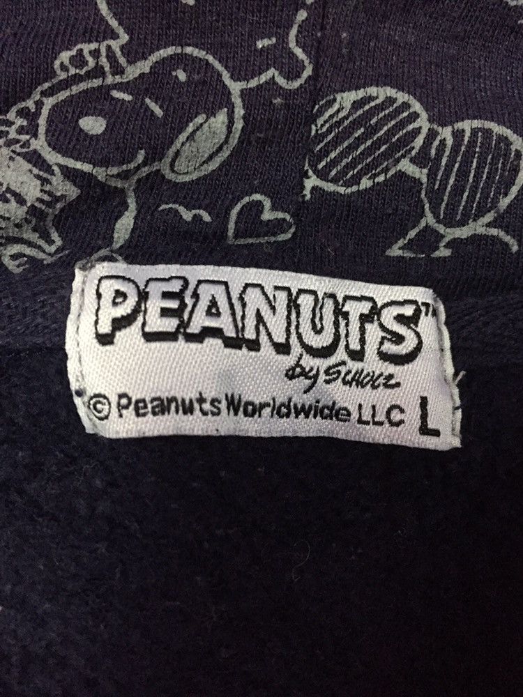 Peanuts Vintage 90's Snoopy Flying Ace Hoodies Size L Size US L / EU 52-54 / 3 - 3 Thumbnail