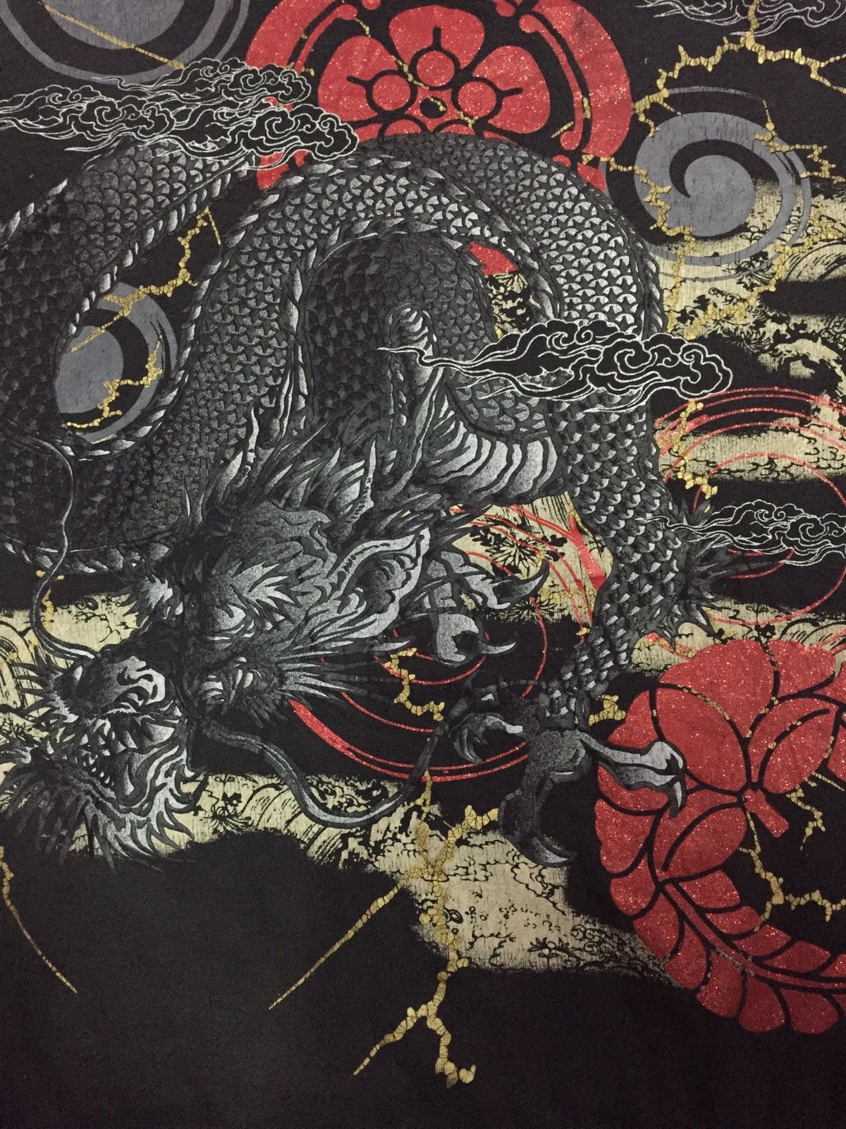 Japanese Brand Vintage Japanese Dragon Big Logo Hoodies Size LL Size US L / EU 52-54 / 3 - 3 Thumbnail