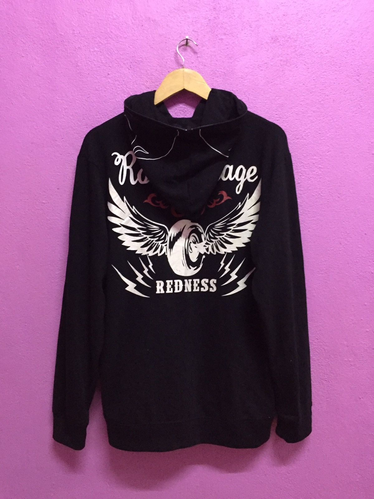 Japanese Brand Skeleton Full Zip Hoodies Size 3L Size US L / EU 52-54 / 3 - 2 Thumbnail