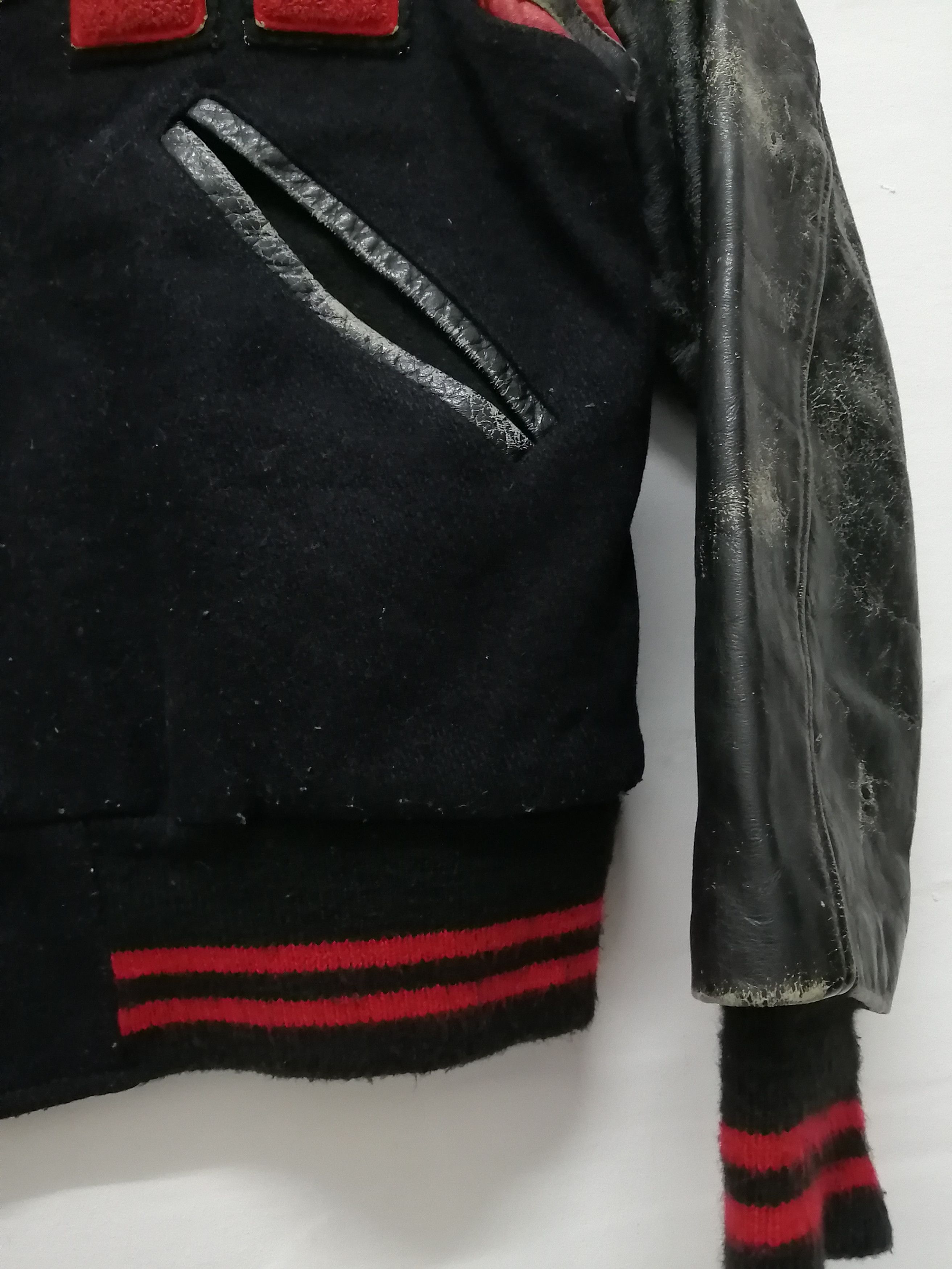 Japanese Brand Award Jacket by KAYE BROS Wool Varsity Jacket Size US L / EU 52-54 / 3 - 8 Thumbnail