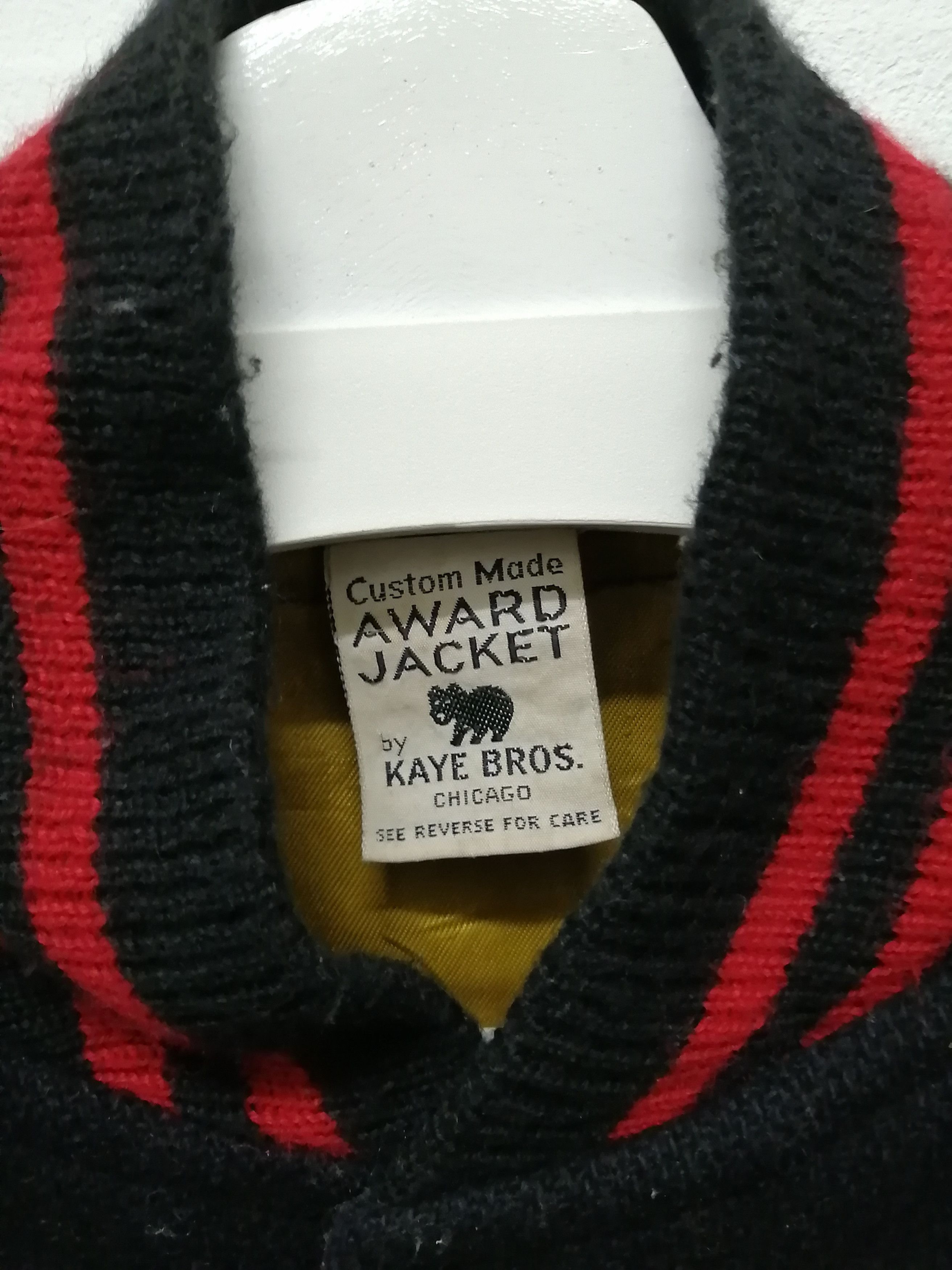 Japanese Brand Award Jacket by KAYE BROS Wool Varsity Jacket Size US L / EU 52-54 / 3 - 4 Thumbnail
