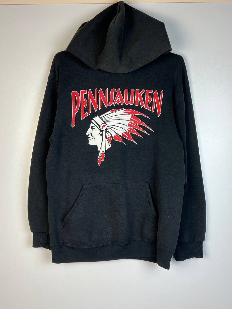 Vintage Pennsauken Indians 90s vintage hoodie size M Size US M / EU 48-50 / 2 - 1 Thumbnail
