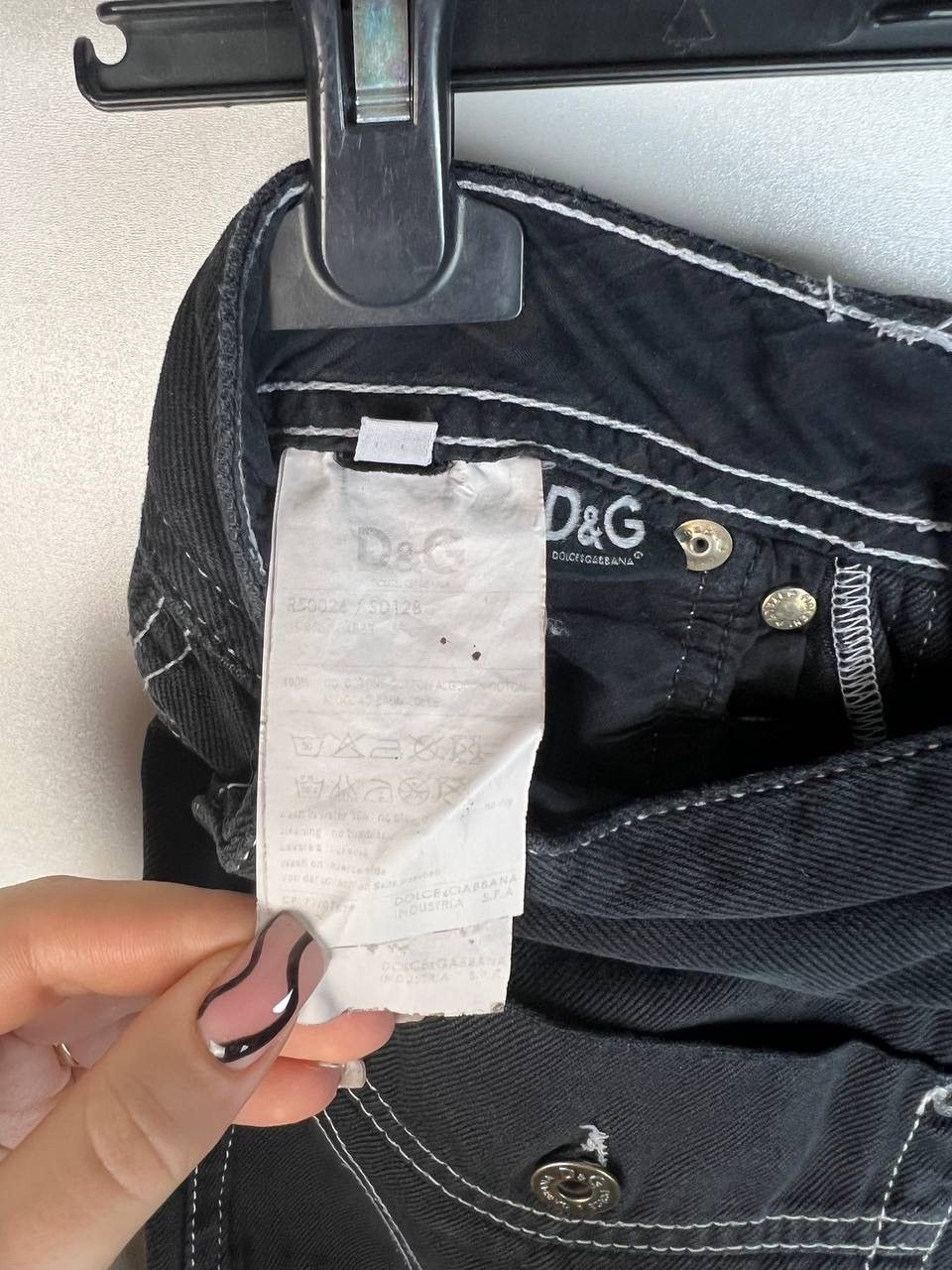 Vintage Dolce Gabbana vintage denim pants size 28 Size US 28 / EU 44 - 6 Thumbnail