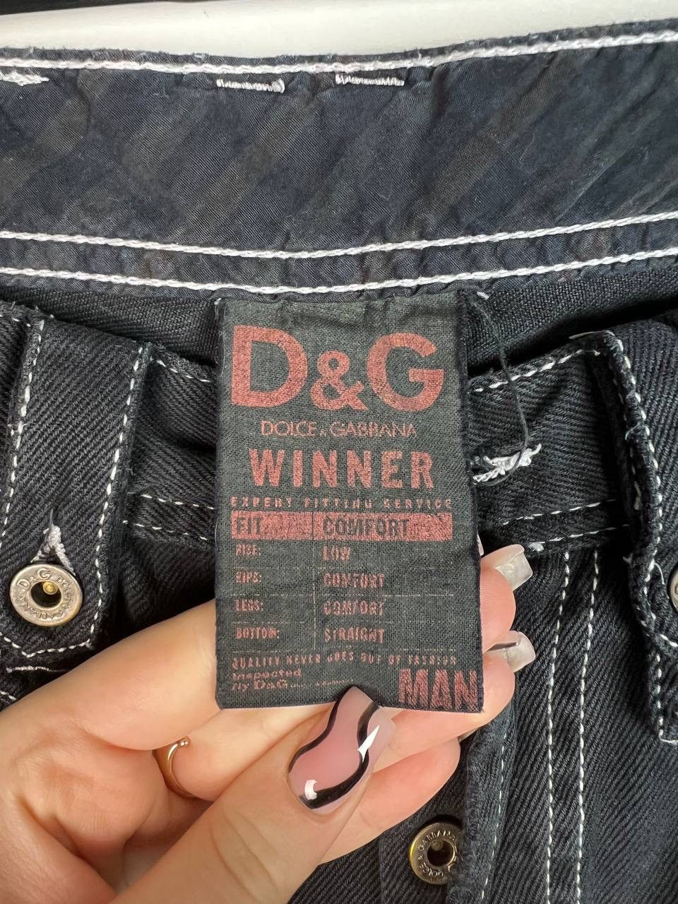 Vintage Dolce Gabbana vintage denim pants size 28 Size US 28 / EU 44 - 3 Thumbnail