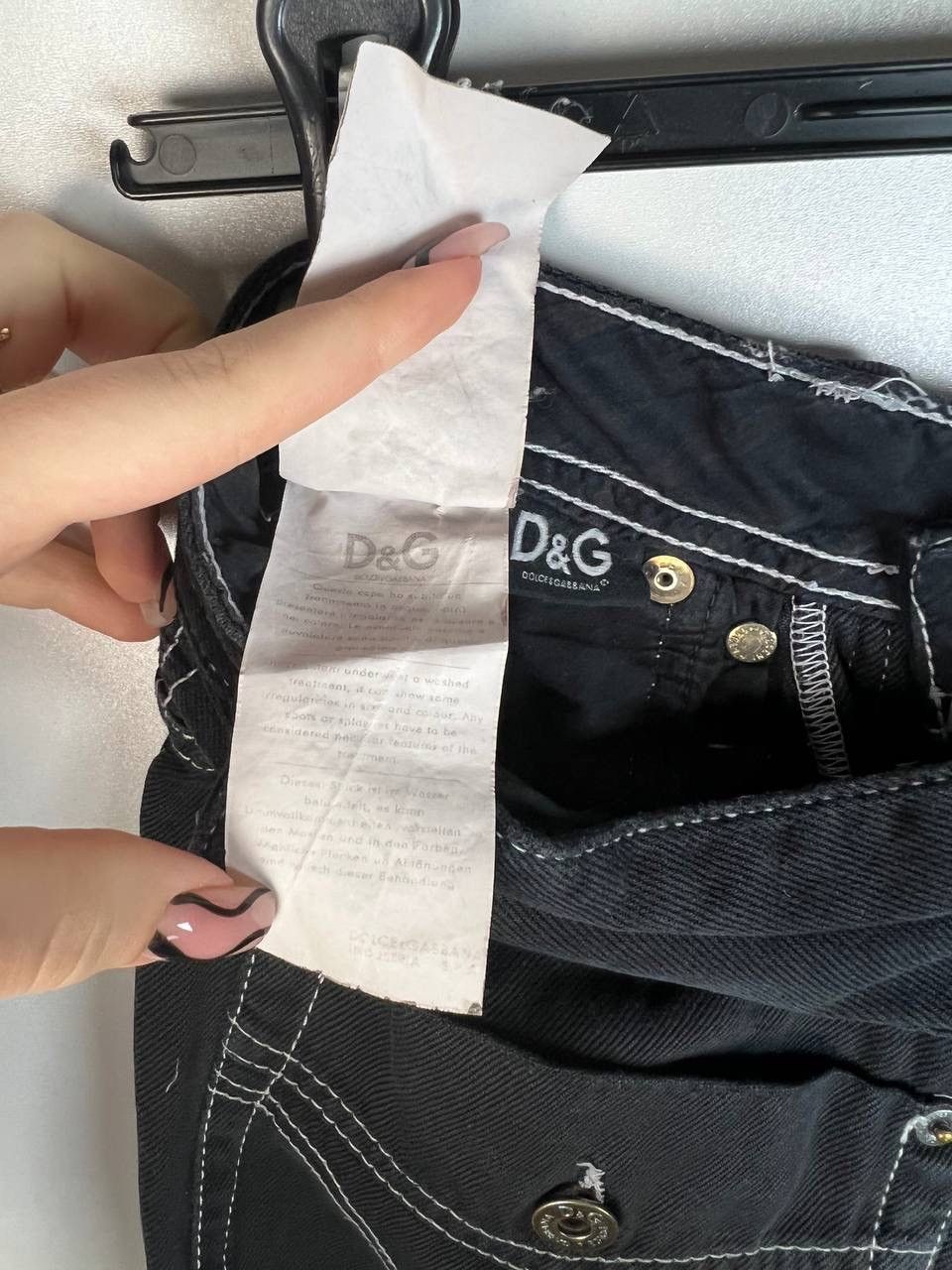 Vintage Dolce Gabbana vintage denim pants size 28 Size US 28 / EU 44 - 9 Thumbnail