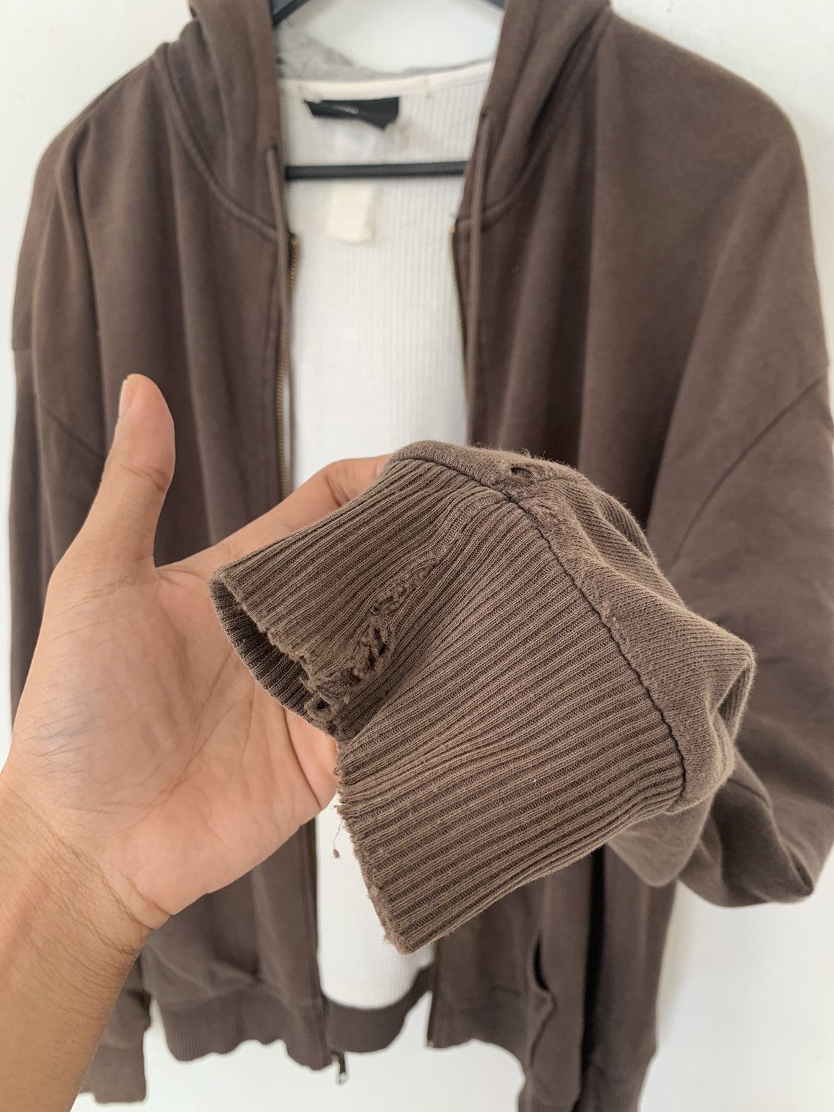 Dickies 💸BINDINGOFFER💸Vintage THRASHED DICKIES Thermal Lined Zip Size US L / EU 52-54 / 3 - 3 Thumbnail