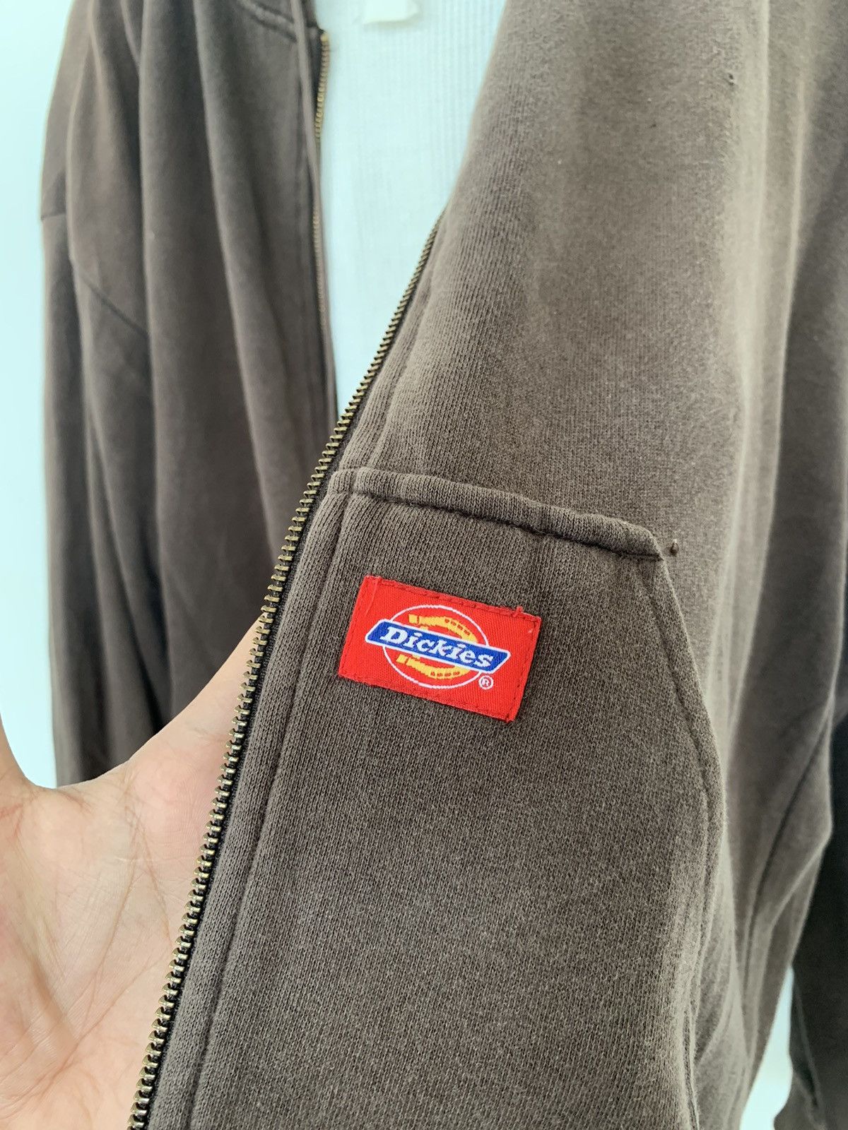 Dickies 💸BINDINGOFFER💸Vintage THRASHED DICKIES Thermal Lined Zip Size US L / EU 52-54 / 3 - 8 Thumbnail