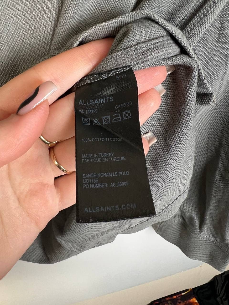 Allsaints Allsaints luxury long sleeve size M Size US M / EU 48-50 / 2 - 5 Thumbnail