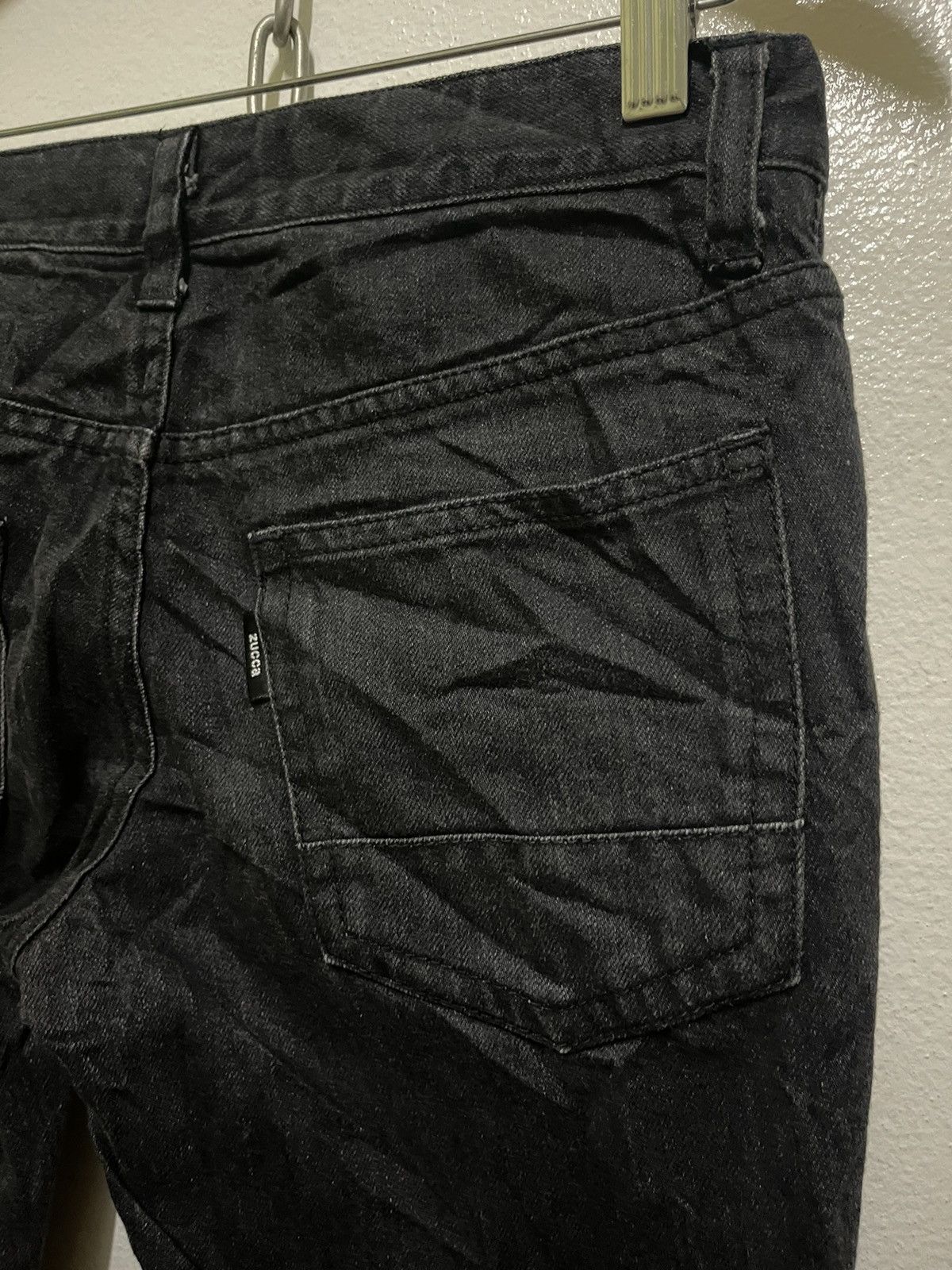 CABANE de ZUCCa × Issey Miyake × Zucca Zucca Jeans Leg Button Size 28" / US 6 / IT 42 - 12 Thumbnail