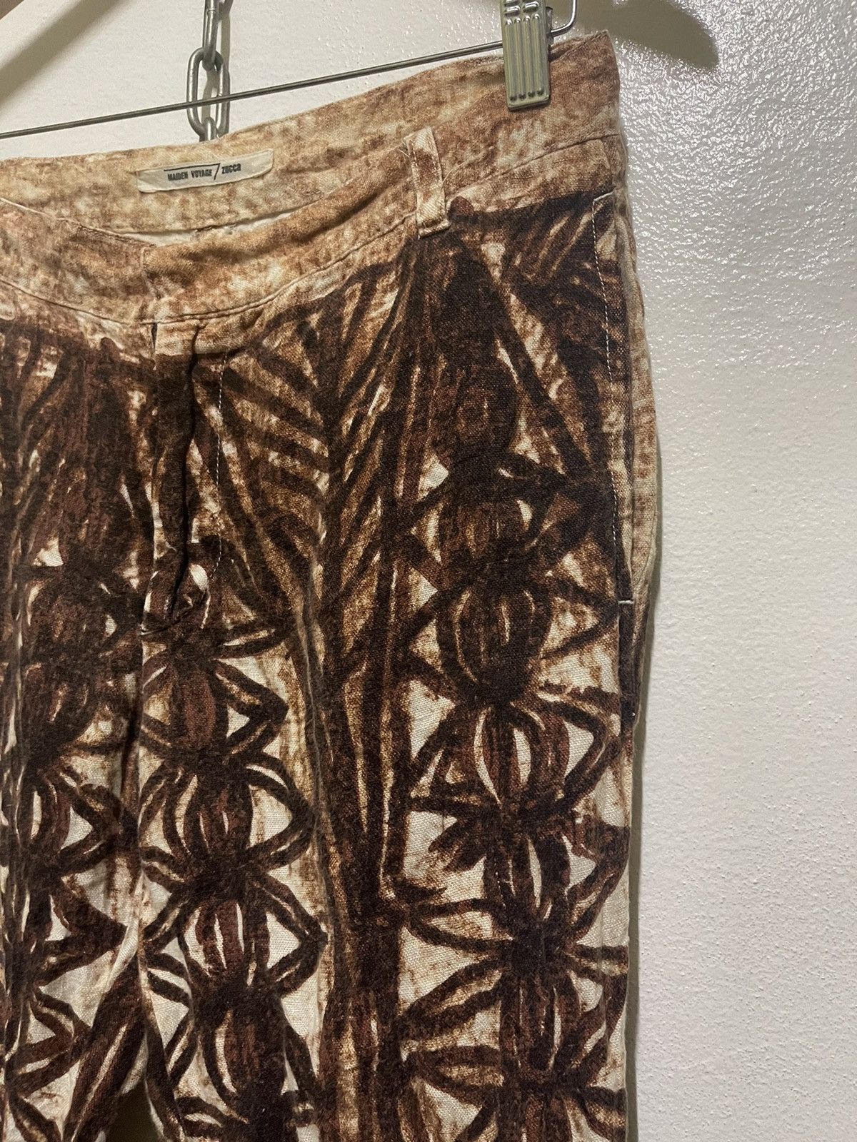 CABANE de ZUCCa × Issey Miyake × Zucca Maiden Voyage Zucca Full Printed Pants Two Pocket Size 28" / US 6 / IT 42 - 4 Thumbnail