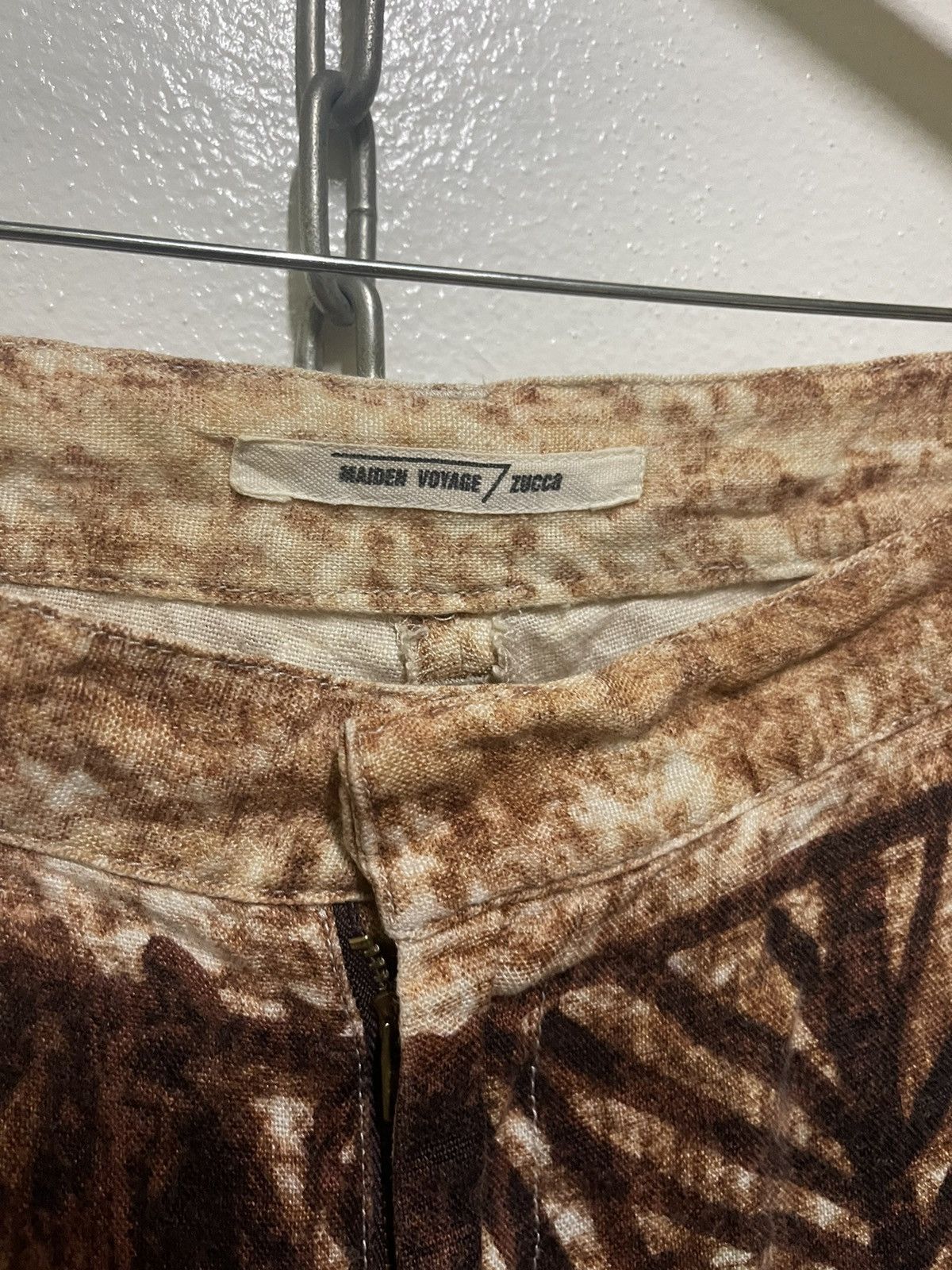 CABANE de ZUCCa × Issey Miyake × Zucca Maiden Voyage Zucca Full Printed Pants Two Pocket Size 28" / US 6 / IT 42 - 6 Thumbnail