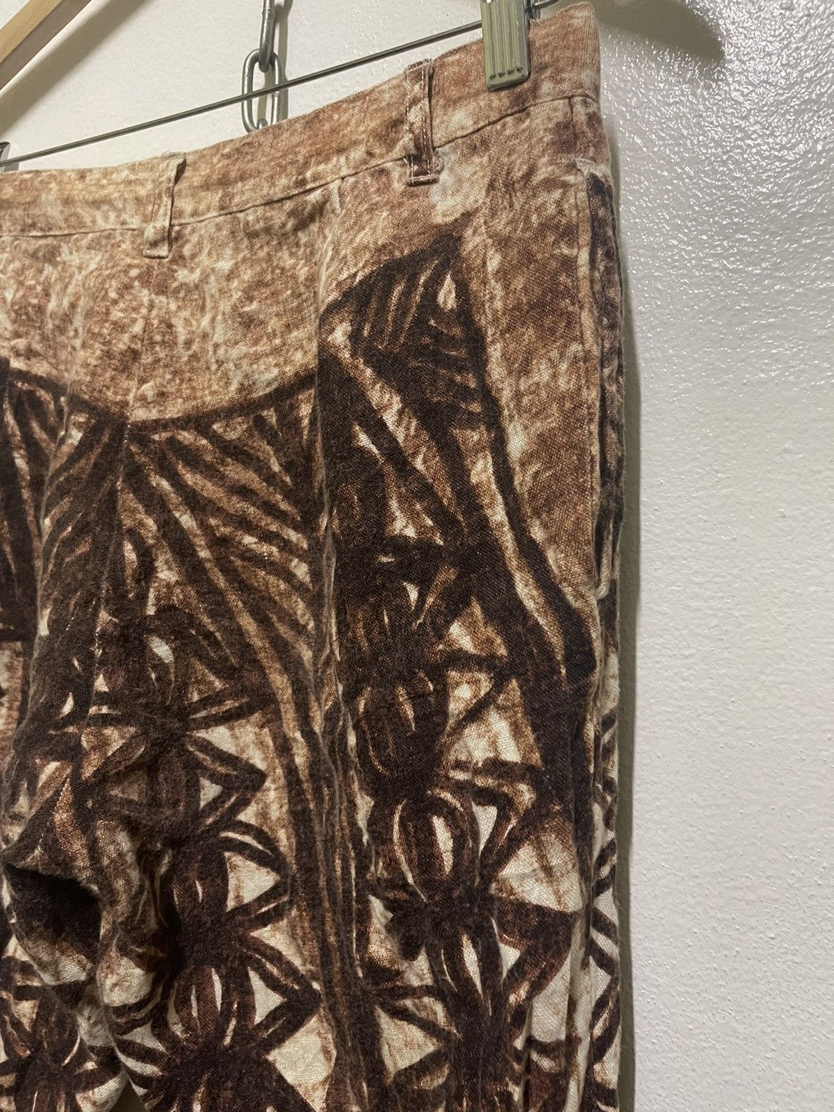 CABANE de ZUCCa × Issey Miyake × Zucca Maiden Voyage Zucca Full Printed Pants Two Pocket Size 28" / US 6 / IT 42 - 10 Thumbnail