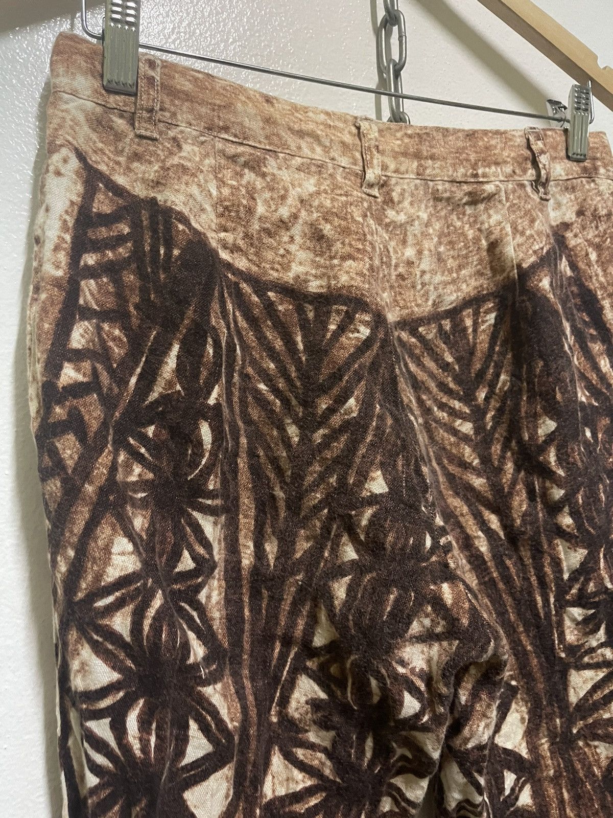 CABANE de ZUCCa × Issey Miyake × Zucca Maiden Voyage Zucca Full Printed Pants Two Pocket Size 28" / US 6 / IT 42 - 8 Thumbnail