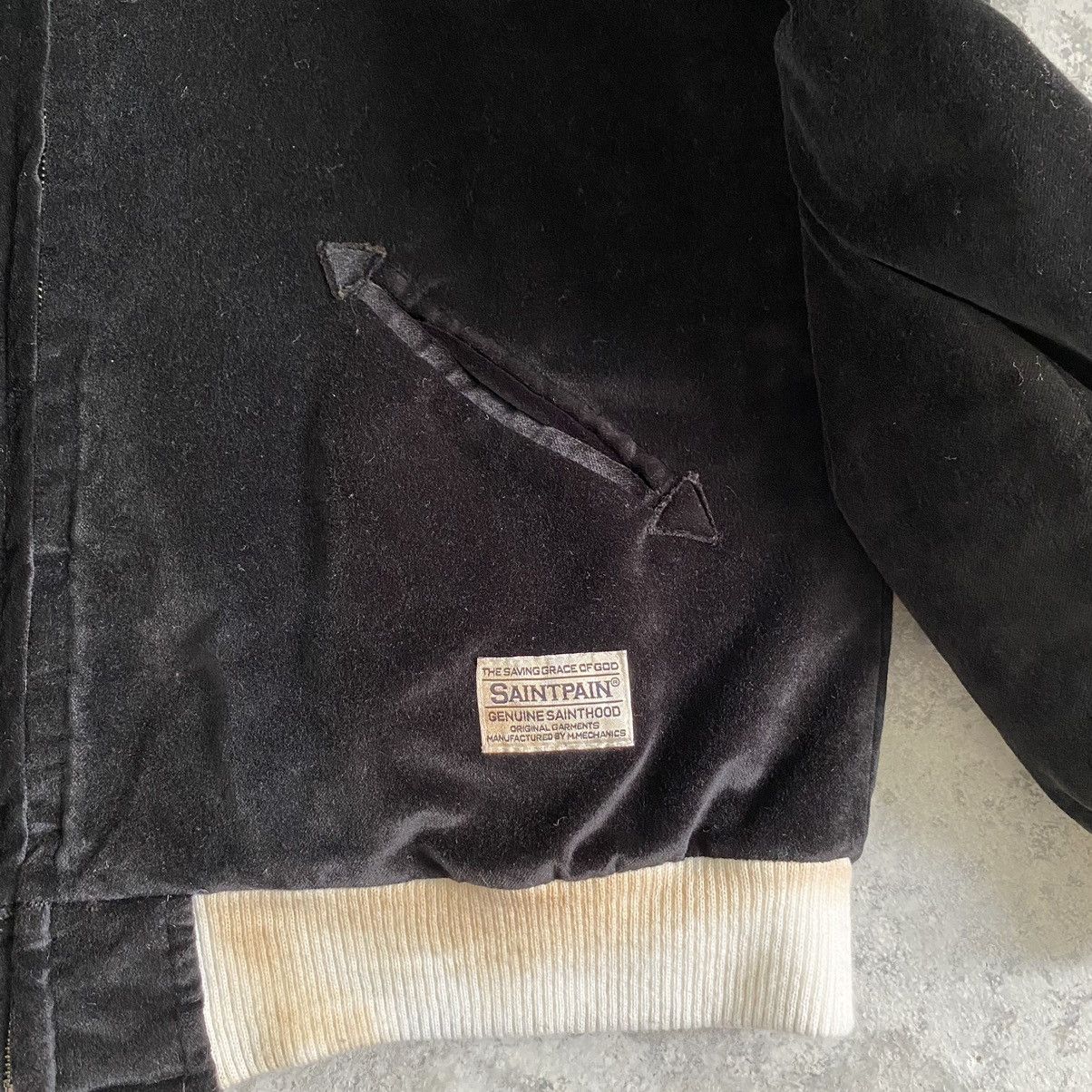 Vintage Vintage Saintpain Velvet Black Sukajan Souvenir Jacket Size US M / EU 48-50 / 2 - 11 Thumbnail