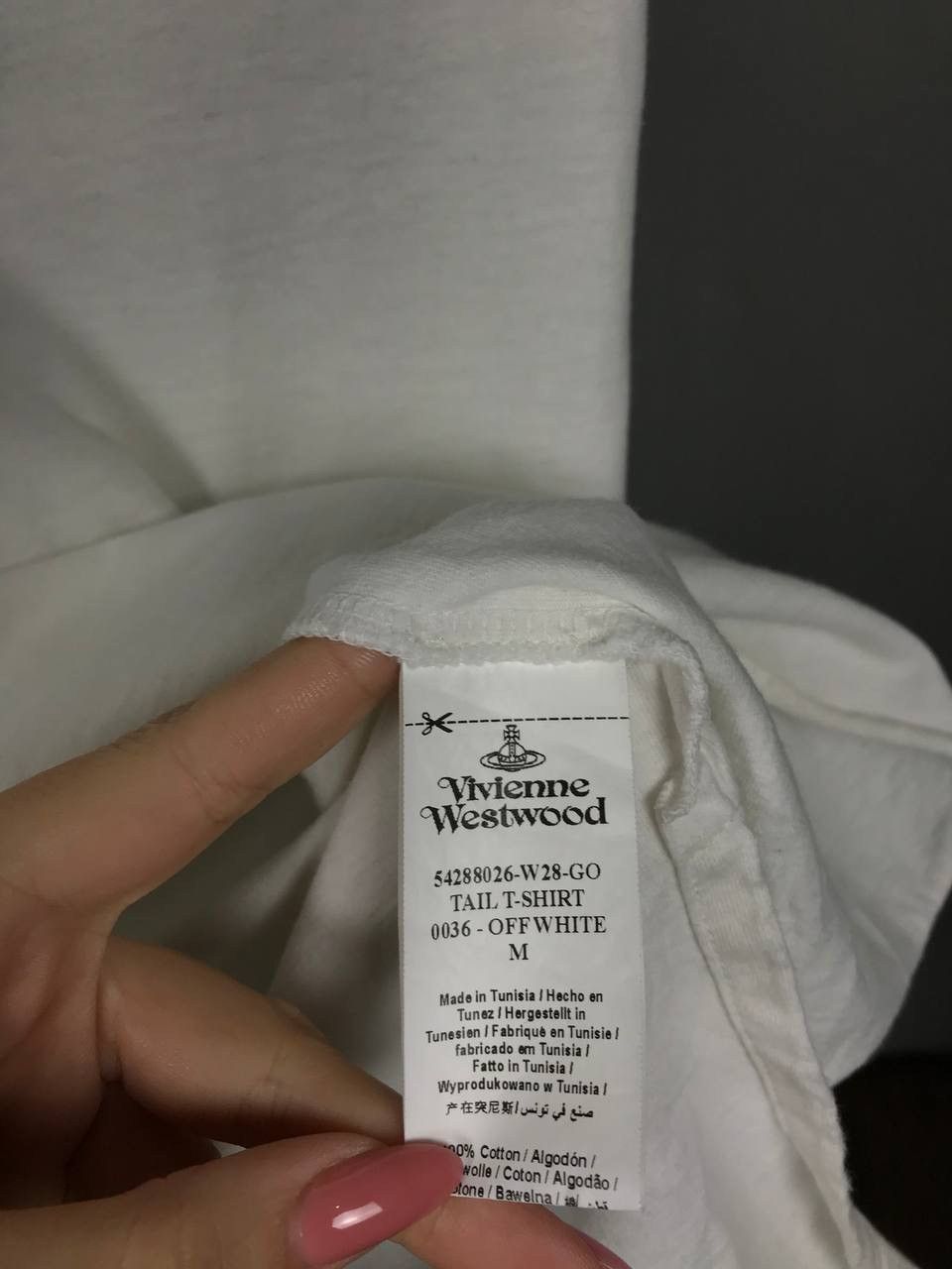 Vivienne Westwood Vivienne Westwood Anglomania luxury overprinted tee Size US M / EU 48-50 / 2 - 7 Thumbnail