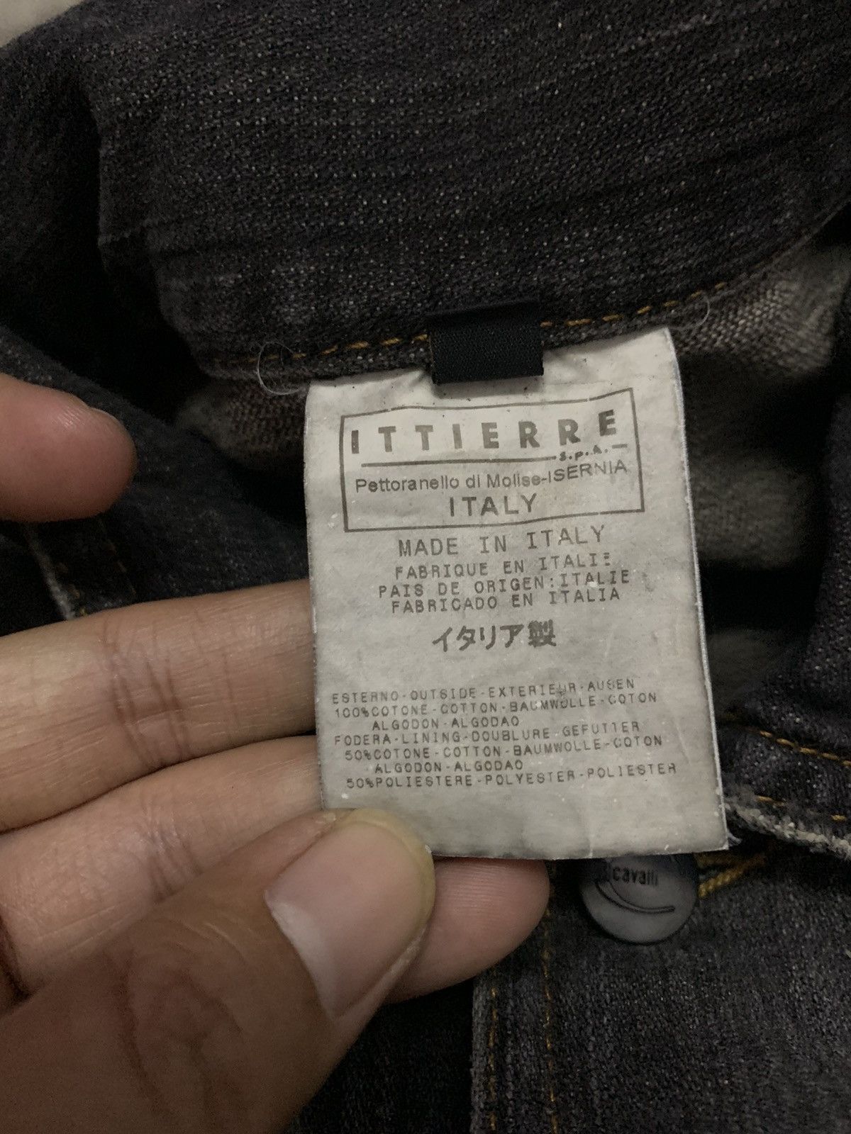 Just Cavalli × Roberto Cavalli Nice Just Cavalli Flare Denim Jacket Made In Italy Size US S / EU 44-46 / 1 - 8 Thumbnail