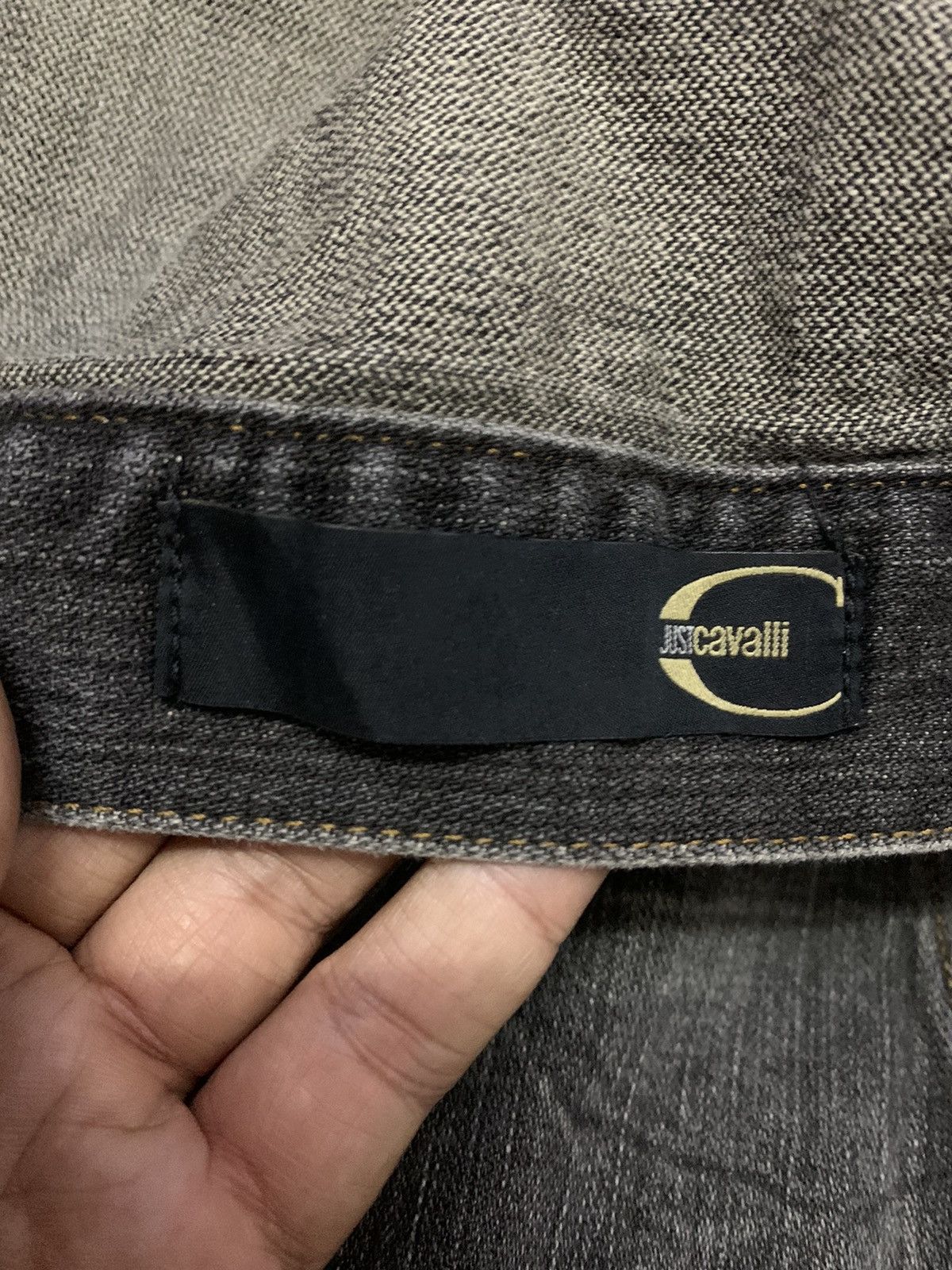 Just Cavalli × Roberto Cavalli Nice Just Cavalli Flare Denim Jacket Made In Italy Size US S / EU 44-46 / 1 - 10 Thumbnail