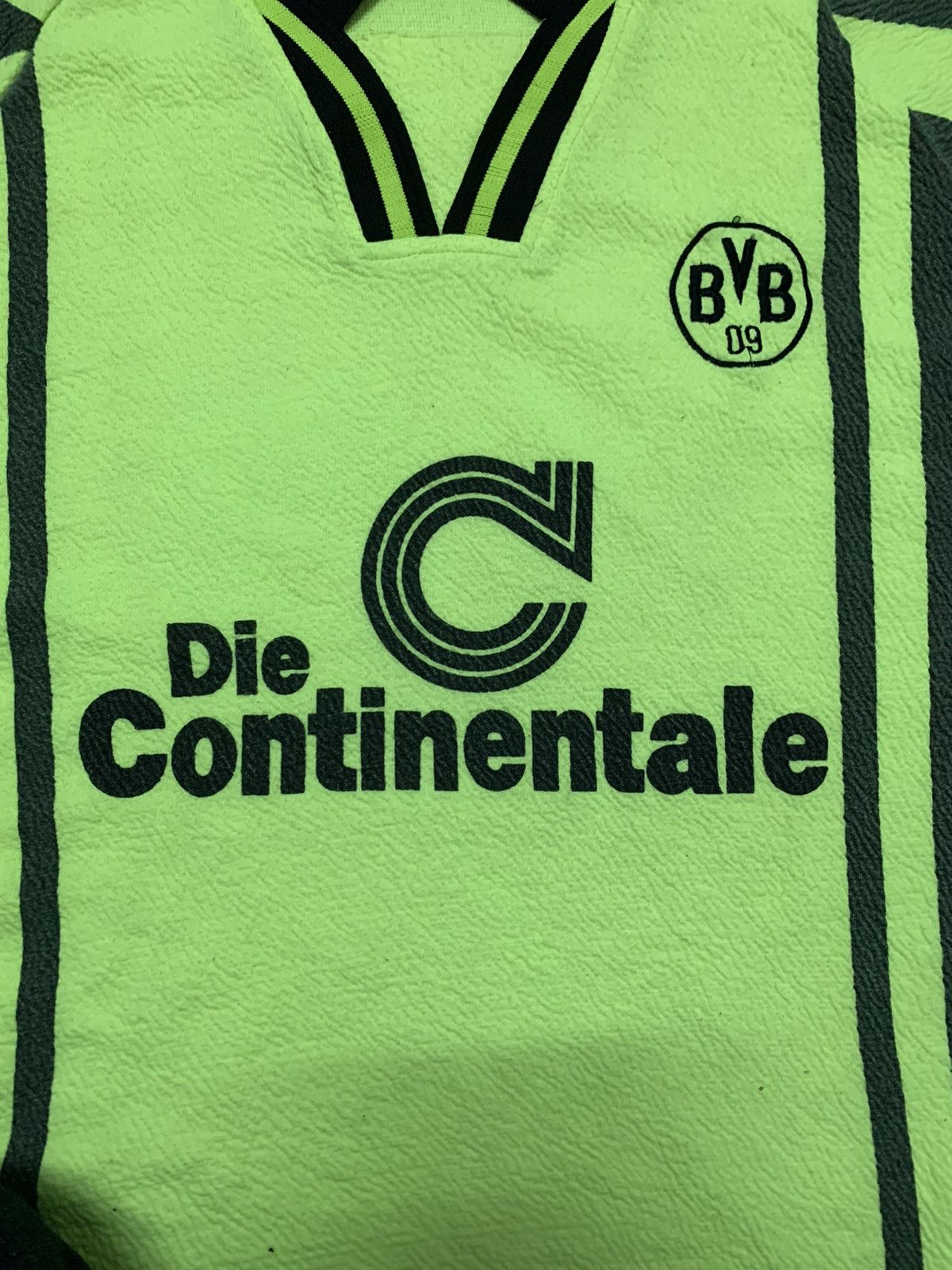 Vintage Vintage 1996 BVB Borussia Dortmund Fleece Jersey Size US XL / EU 56 / 4 - 4 Thumbnail