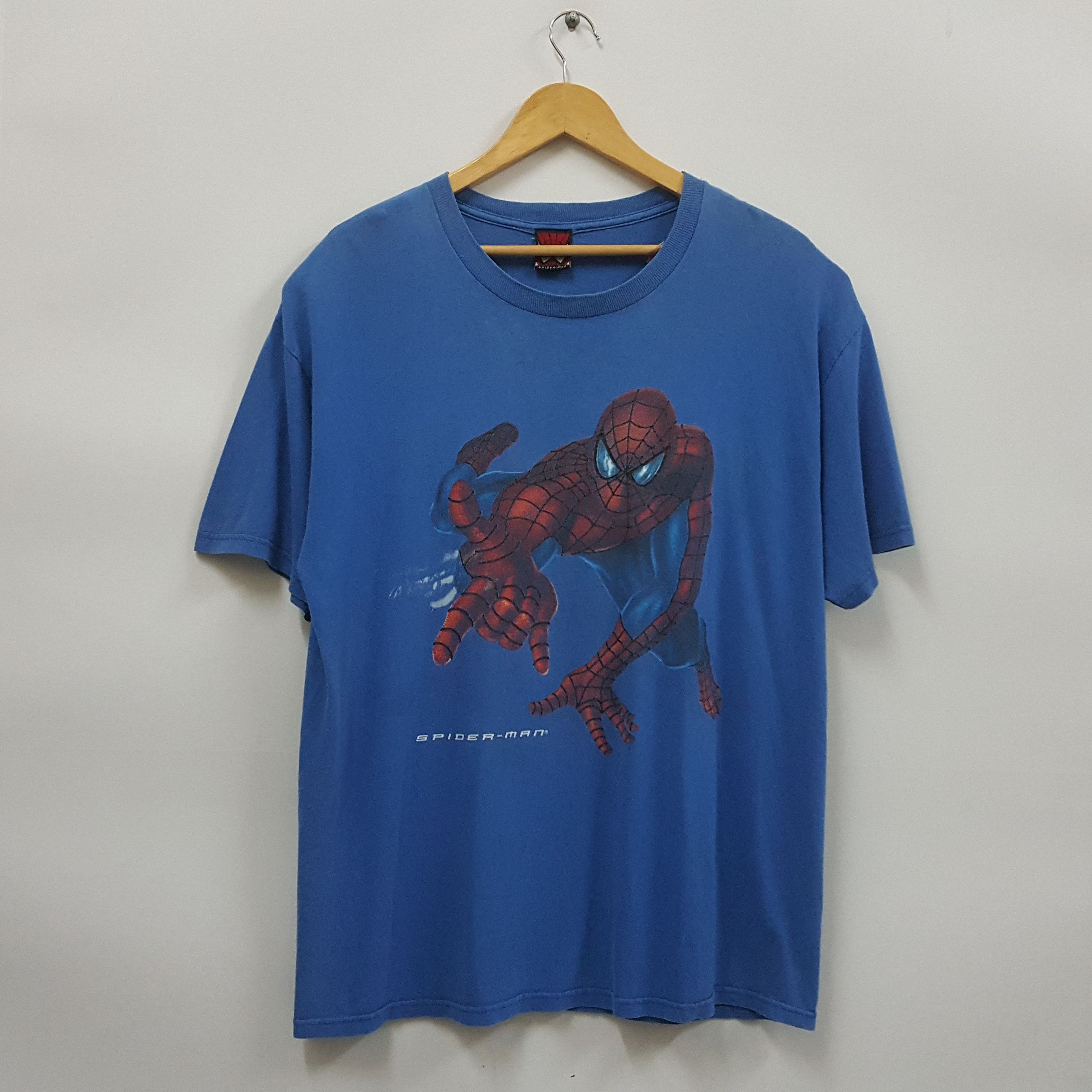 Marvel Comics × Vintage Vintage Spider-man Marvel comics t-shirt made in USA Size US L / EU 52-54 / 3 - 1 Thumbnail