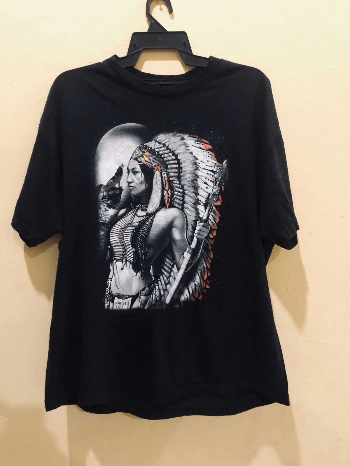 Native × Vintage SEXY GIRLS RED INDIAN TEE Size US XL / EU 56 / 4 - 1 Thumbnail