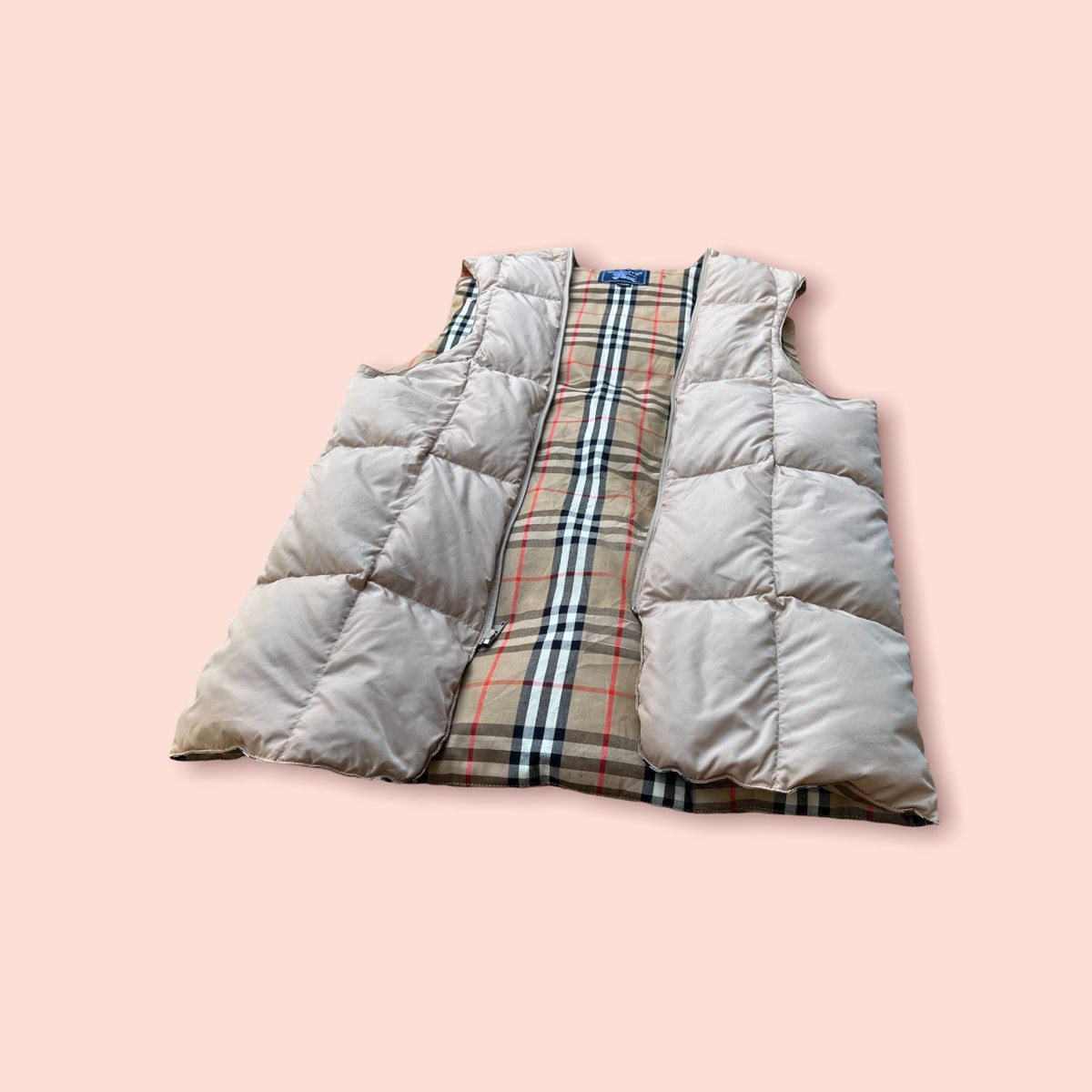 Burberry × Designer × Vintage BURBERRYS NOVA CHECKED PADDED JACKET LINING Size US L / EU 52-54 / 3 - 5 Thumbnail