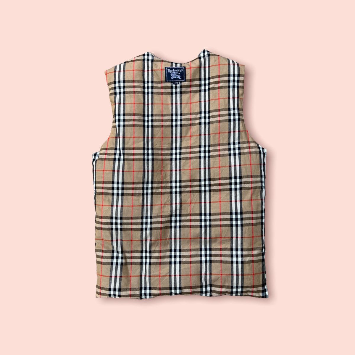 Burberry × Designer × Vintage BURBERRYS NOVA CHECKED PADDED JACKET LINING Size US L / EU 52-54 / 3 - 4 Thumbnail