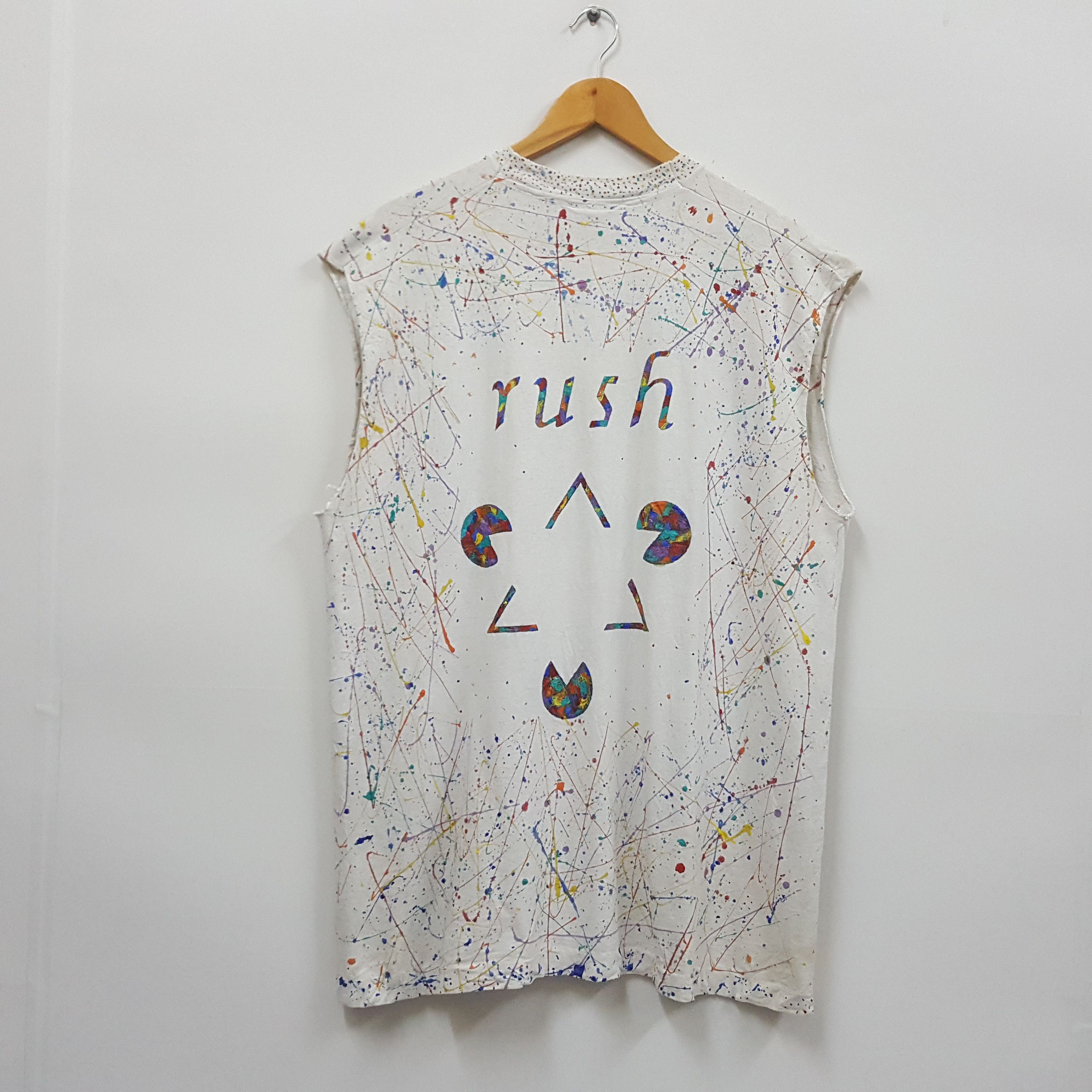 Band Tees × Vintage Vintage 90's Rush Canadian Rock Band rare t-shirt USA Size US L / EU 52-54 / 3 - 1 Thumbnail