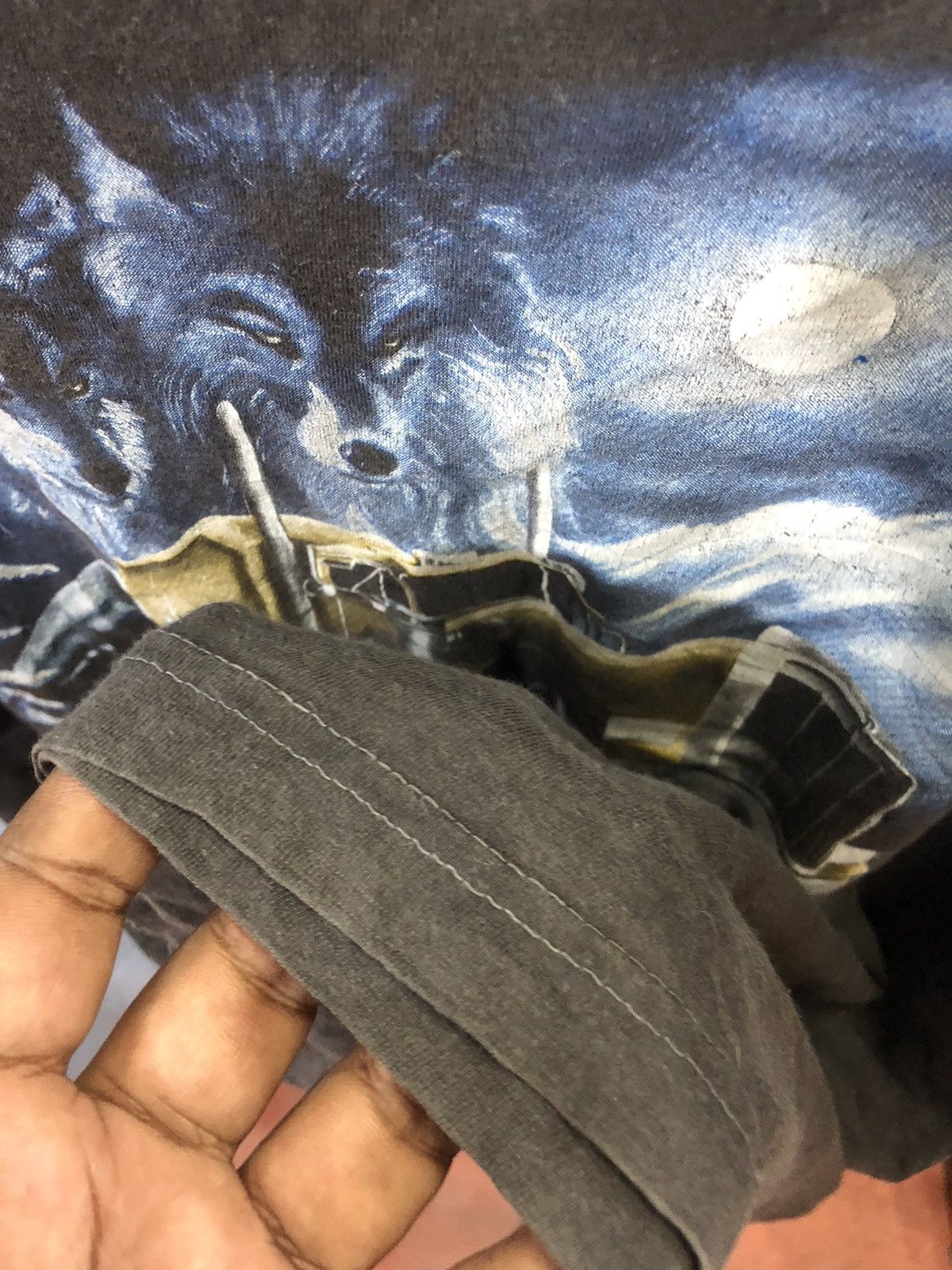 Native × Vintage Vintage Trucker and Wolf distressed Size US XL / EU 56 / 4 - 9 Thumbnail