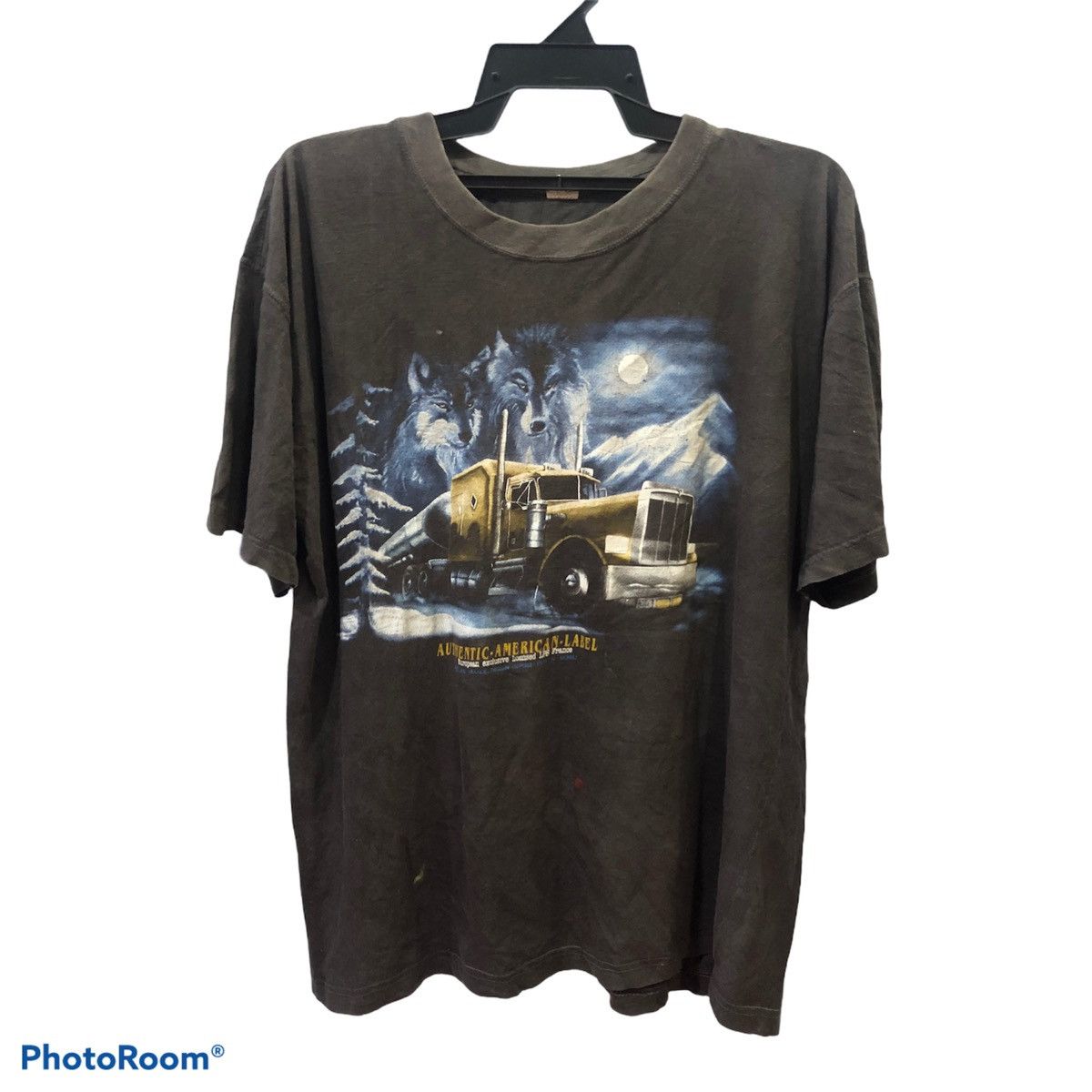 Native × Vintage Vintage Trucker and Wolf distressed Size US XL / EU 56 / 4 - 1 Thumbnail