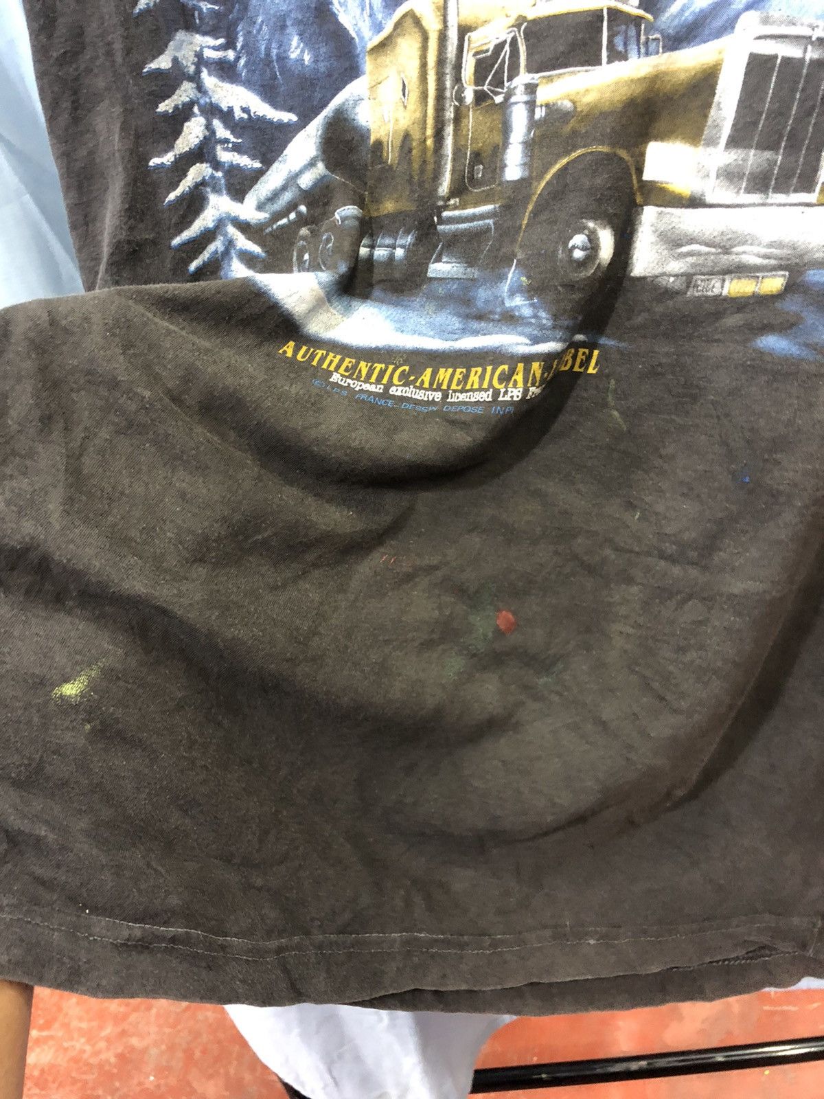 Native × Vintage Vintage Trucker and Wolf distressed Size US XL / EU 56 / 4 - 4 Thumbnail