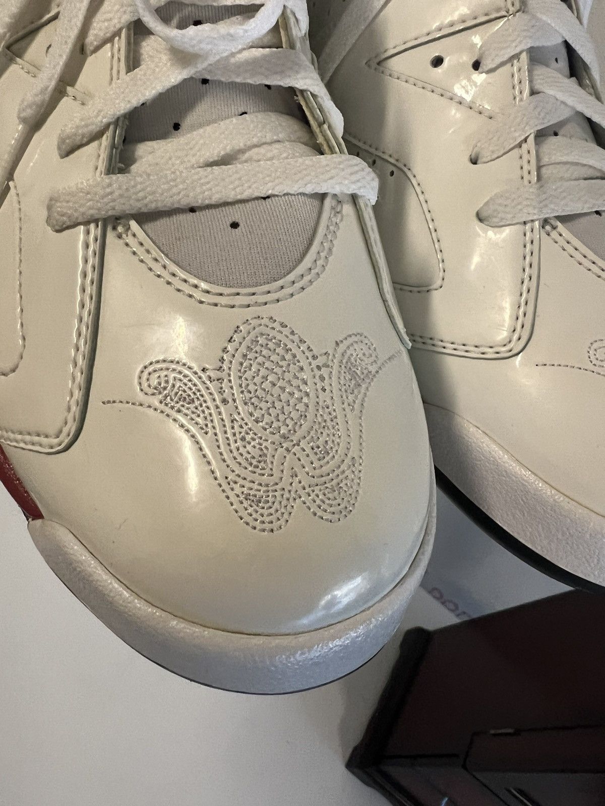 Nike Air Jordan 6 Retro Olympic 2008 Size US 13 / EU 46 - 11 Thumbnail