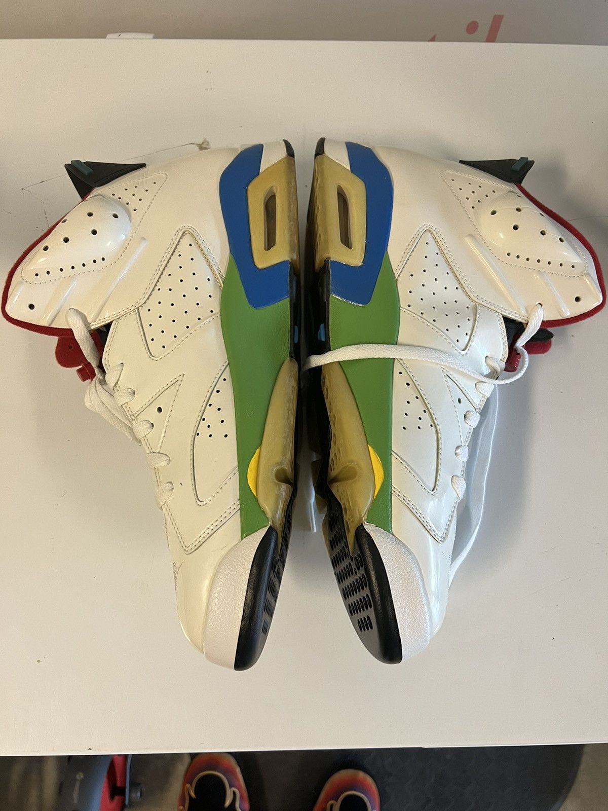 Nike Air Jordan 6 Retro Olympic 2008 Size US 13 / EU 46 - 2 Thumbnail