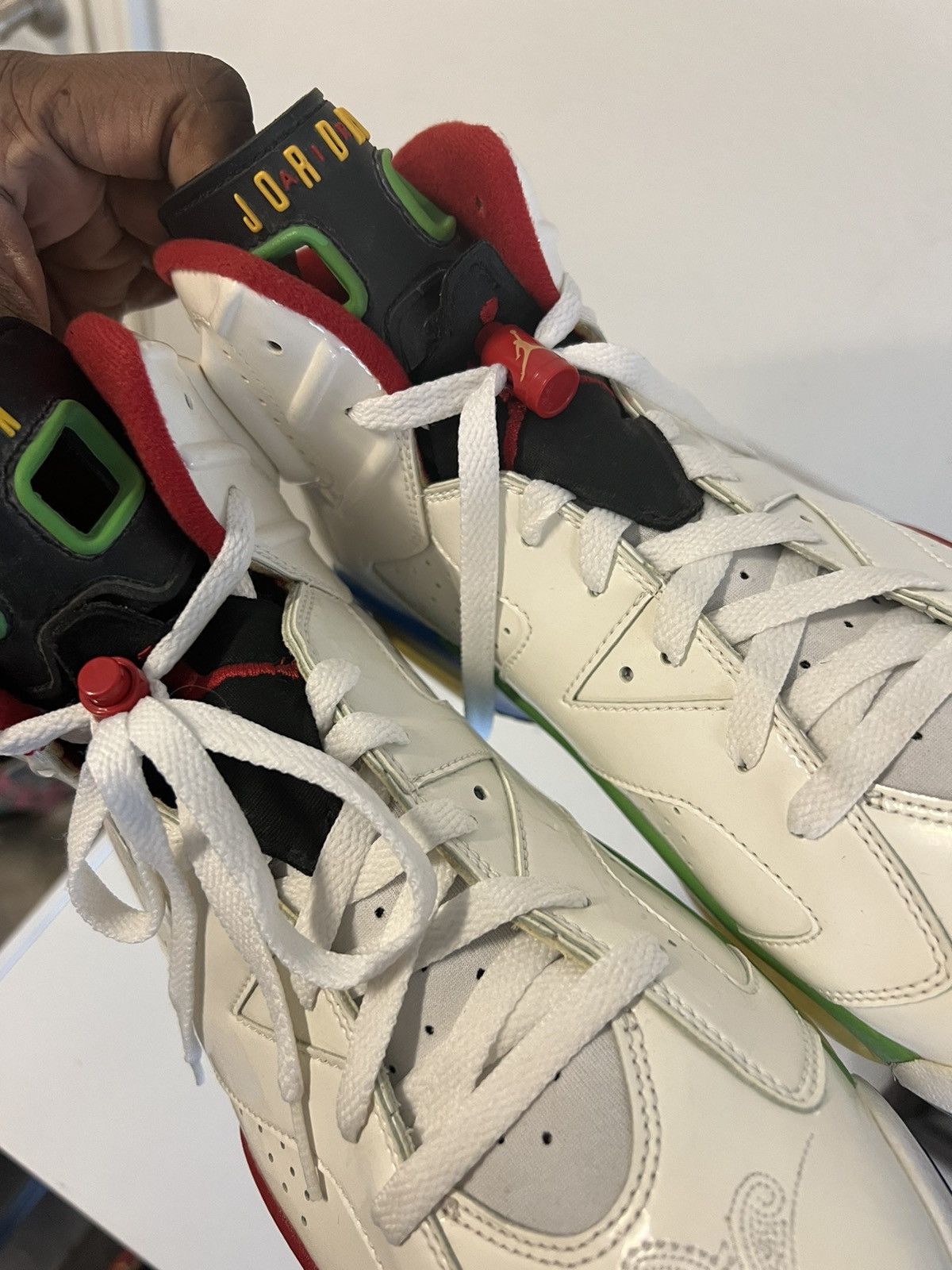 Nike Air Jordan 6 Retro Olympic 2008 Size US 13 / EU 46 - 13 Thumbnail