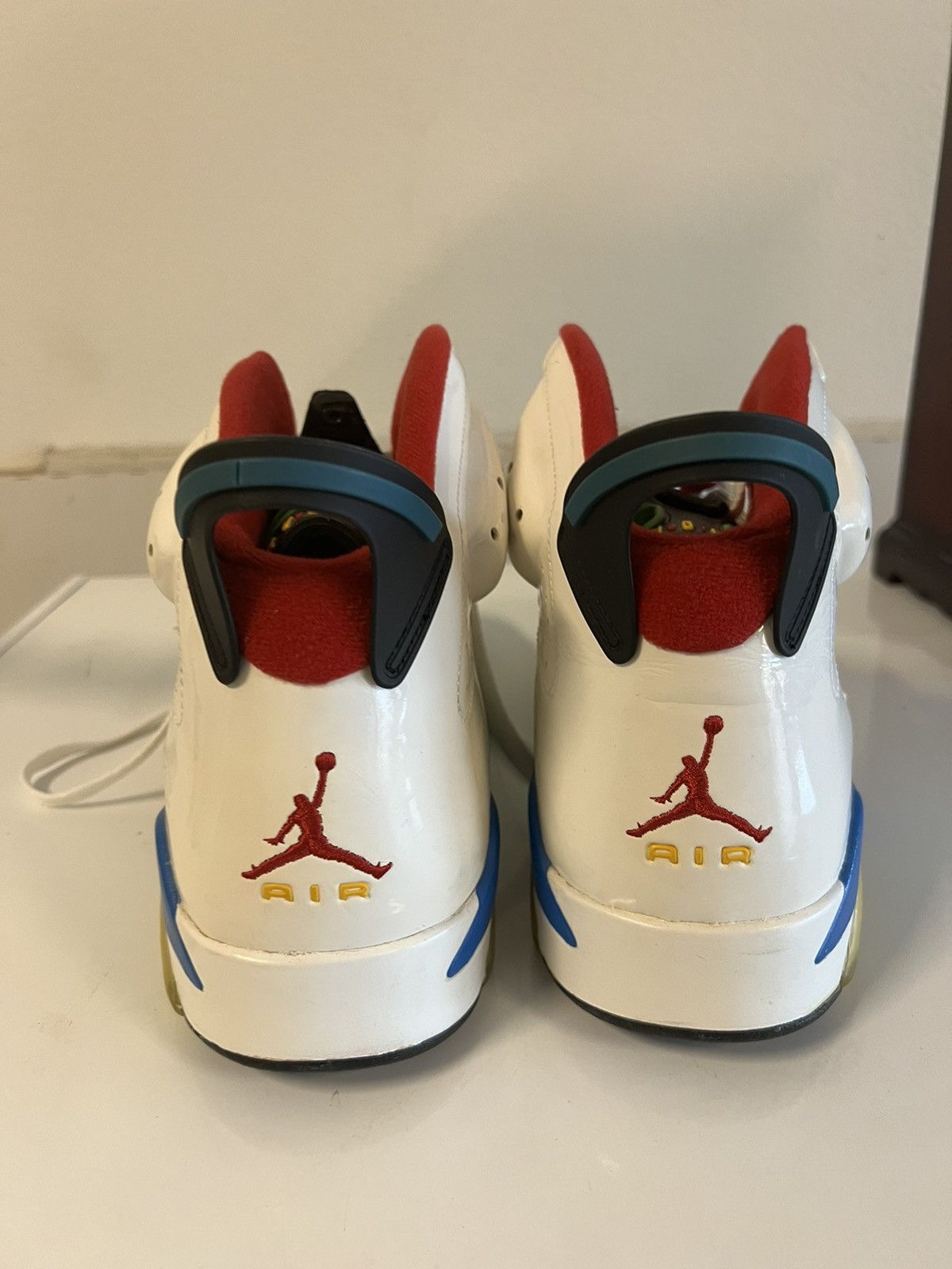Nike Air Jordan 6 Retro Olympic 2008 Size US 13 / EU 46 - 7 Thumbnail
