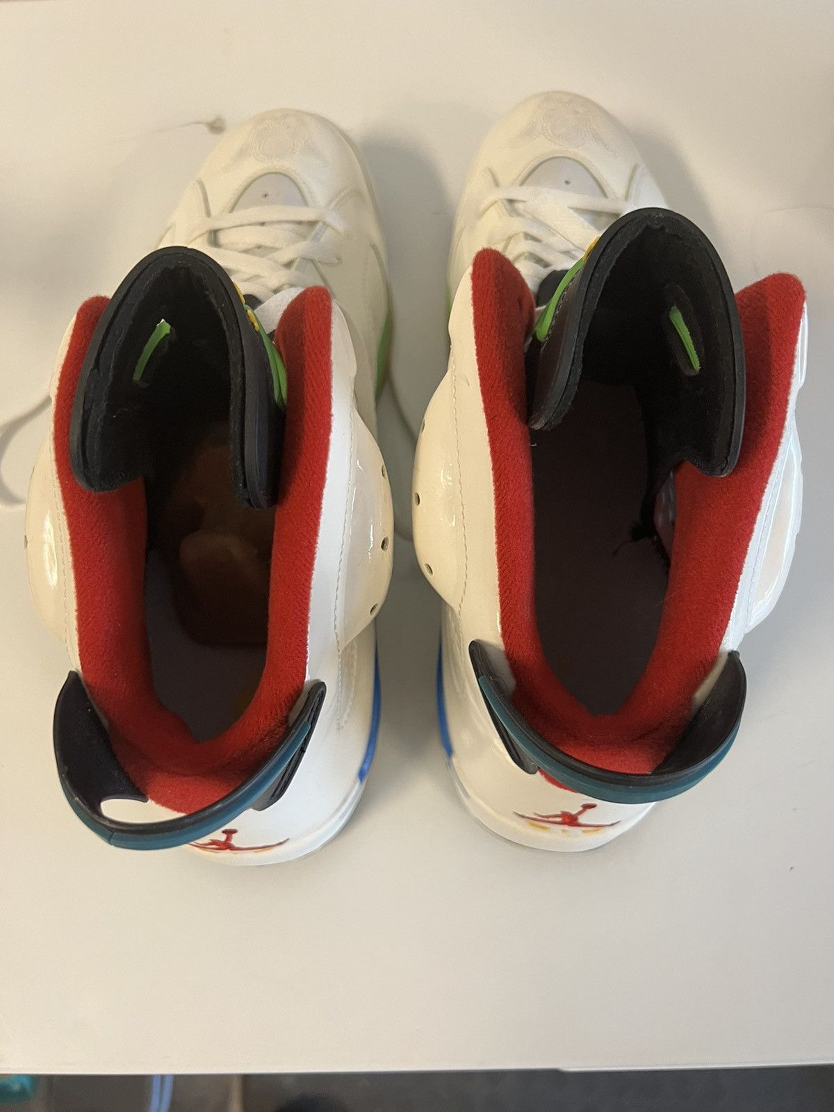 Nike Air Jordan 6 Retro Olympic 2008 Size US 13 / EU 46 - 9 Thumbnail