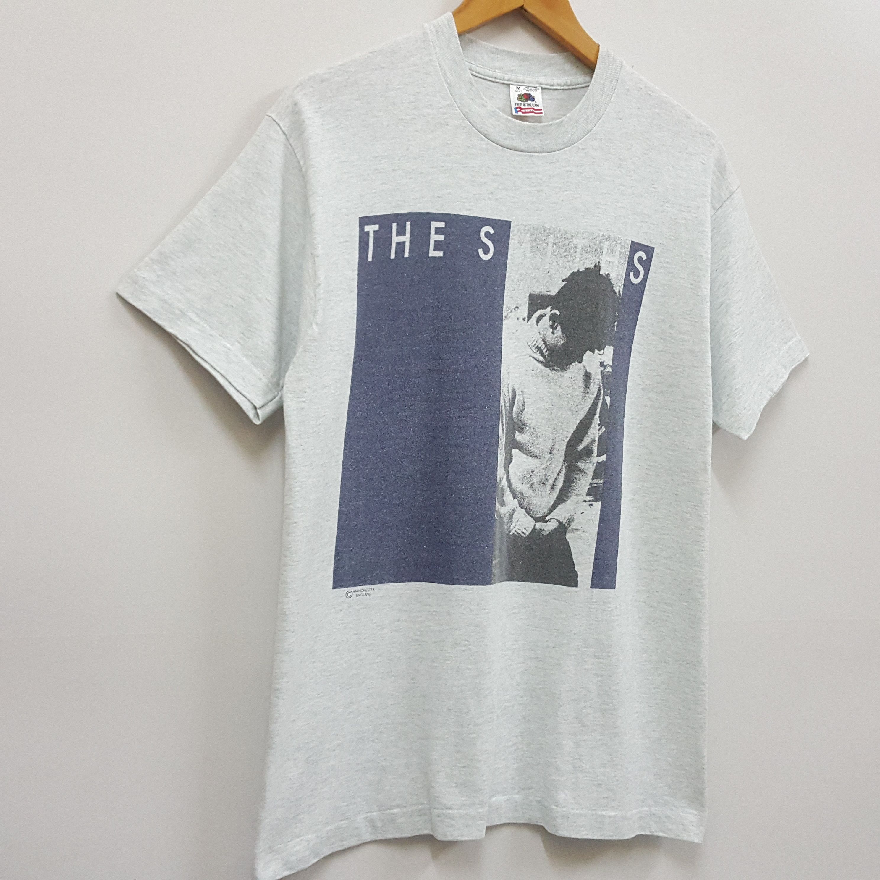 Band Tees × Vintage Vintage 90’s The Smiths English Rock Band t-shirt made USA Size US M / EU 48-50 / 2 - 2 Thumbnail