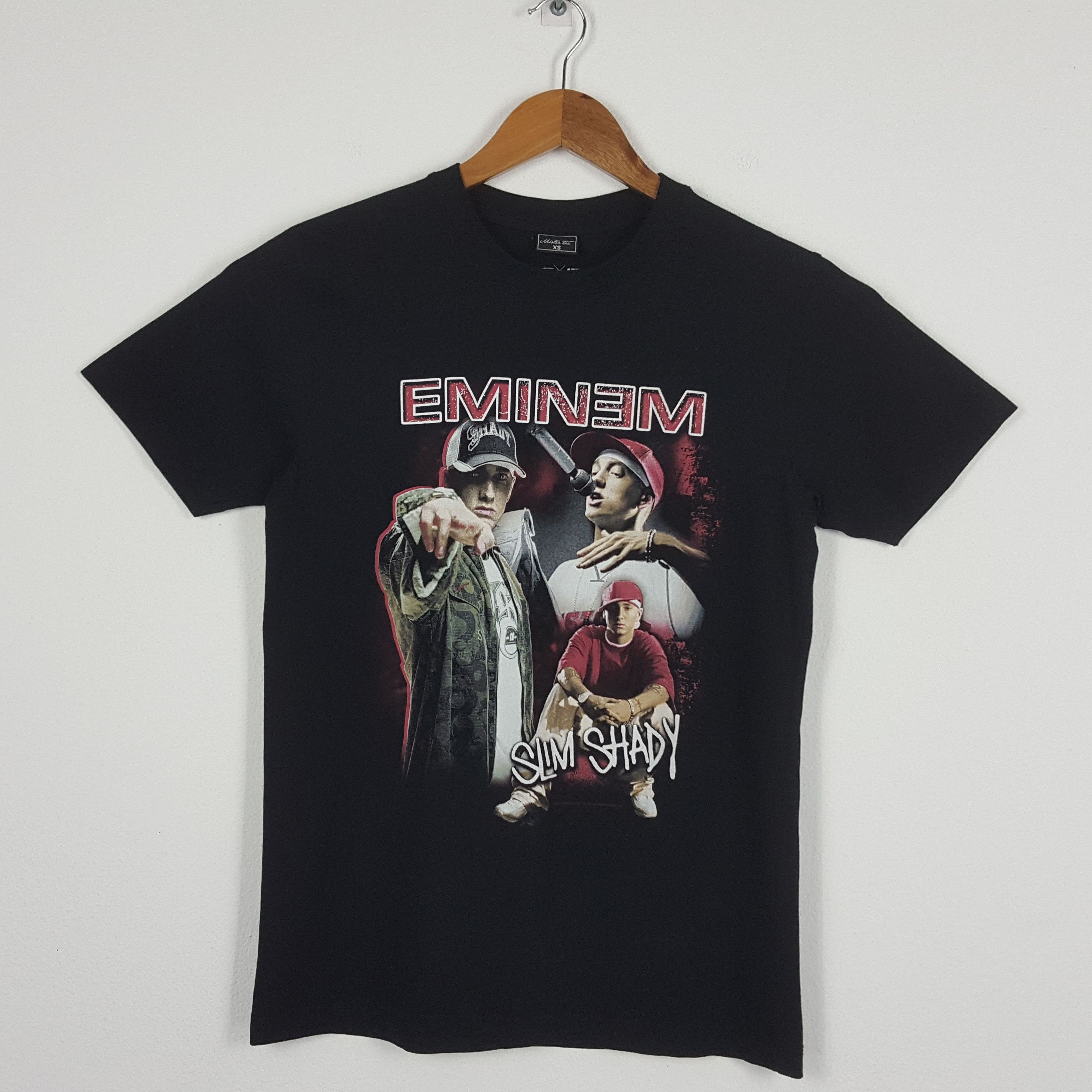 Eminem × Rap Tees × Vintage Vintage EMINEM American Rapper Hip Hop Rap Tees t-shirt Size US S / EU 44-46 / 1 - 1 Thumbnail