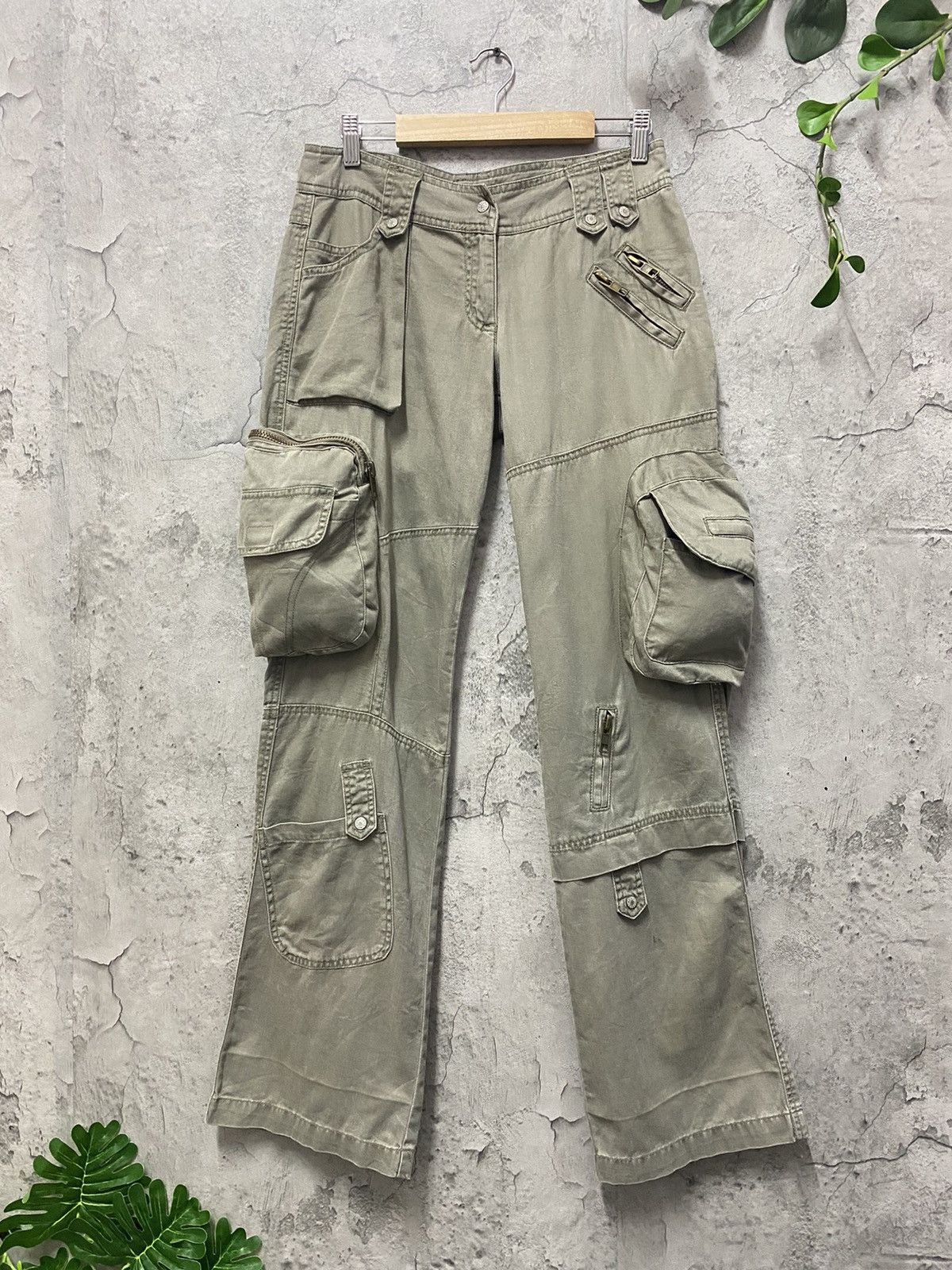 Designer × Japanese Brand Vanilla sky Japan Reconstructed Gas Mask Cargo Pants Vintage Size US 30 / EU 46 - 1 Thumbnail
