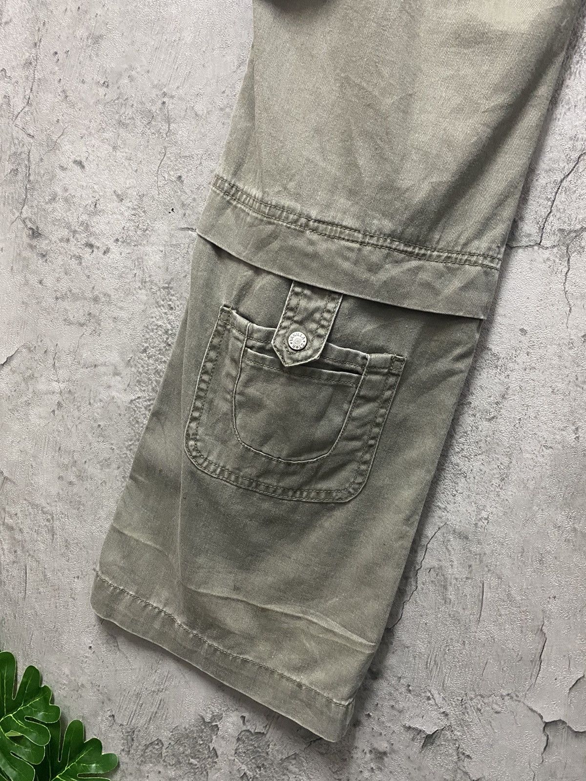 Designer × Japanese Brand Vanilla sky Japan Reconstructed Gas Mask Cargo Pants Vintage Size US 30 / EU 46 - 17 Thumbnail