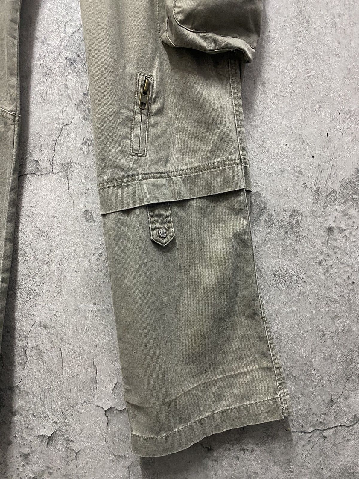 Designer × Japanese Brand Vanilla sky Japan Reconstructed Gas Mask Cargo Pants Vintage Size US 30 / EU 46 - 12 Thumbnail