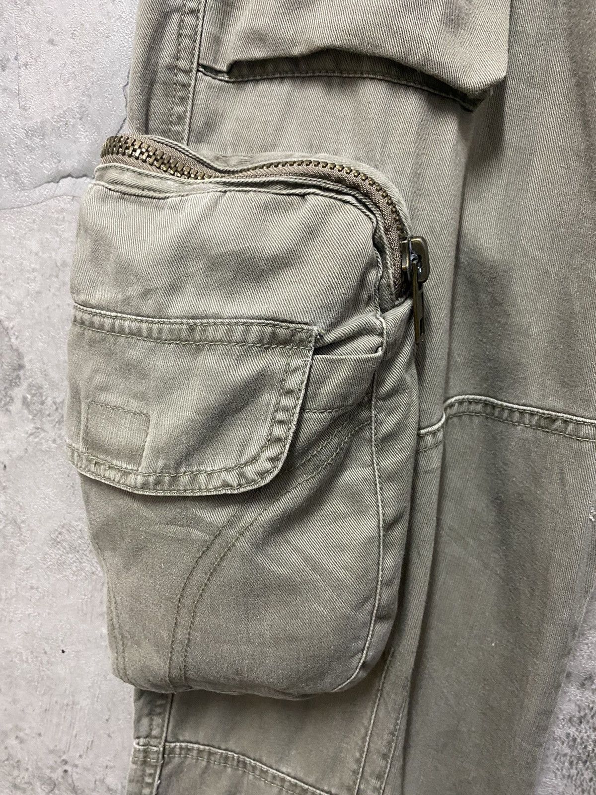 Designer × Japanese Brand Vanilla sky Japan Reconstructed Gas Mask Cargo Pants Vintage Size US 30 / EU 46 - 10 Thumbnail