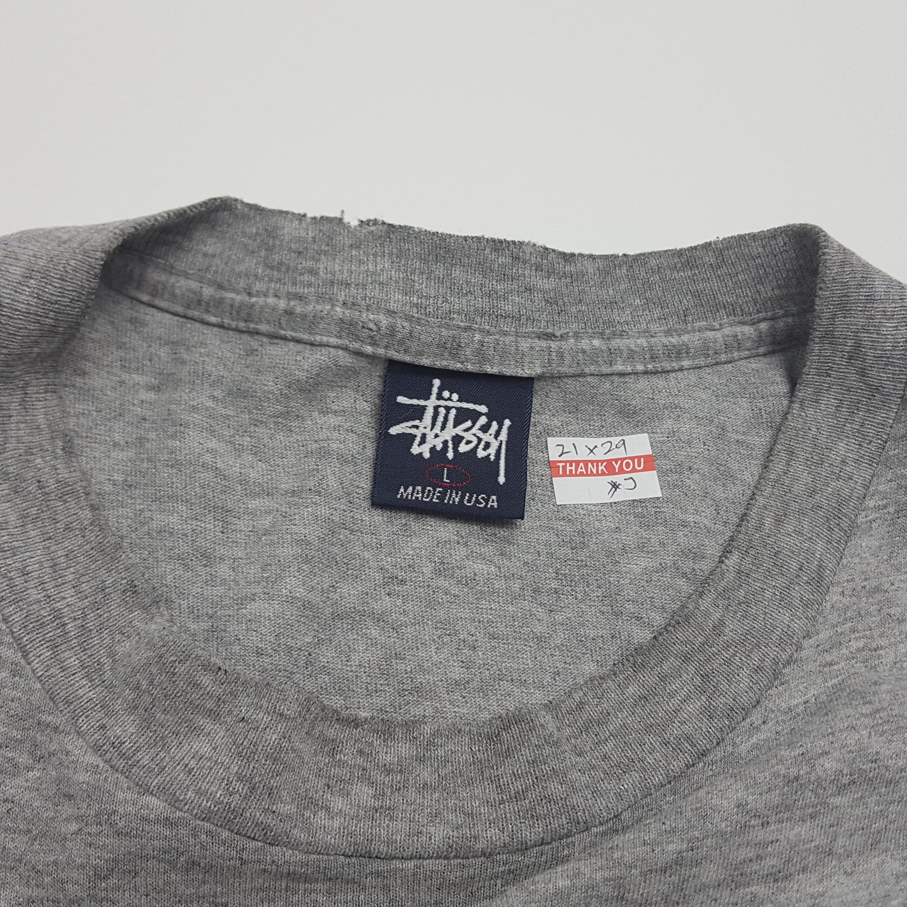 Stussy × Vintage Vintage STUSSY big logo t-shirt made in USA Size US L / EU 52-54 / 3 - 5 Thumbnail