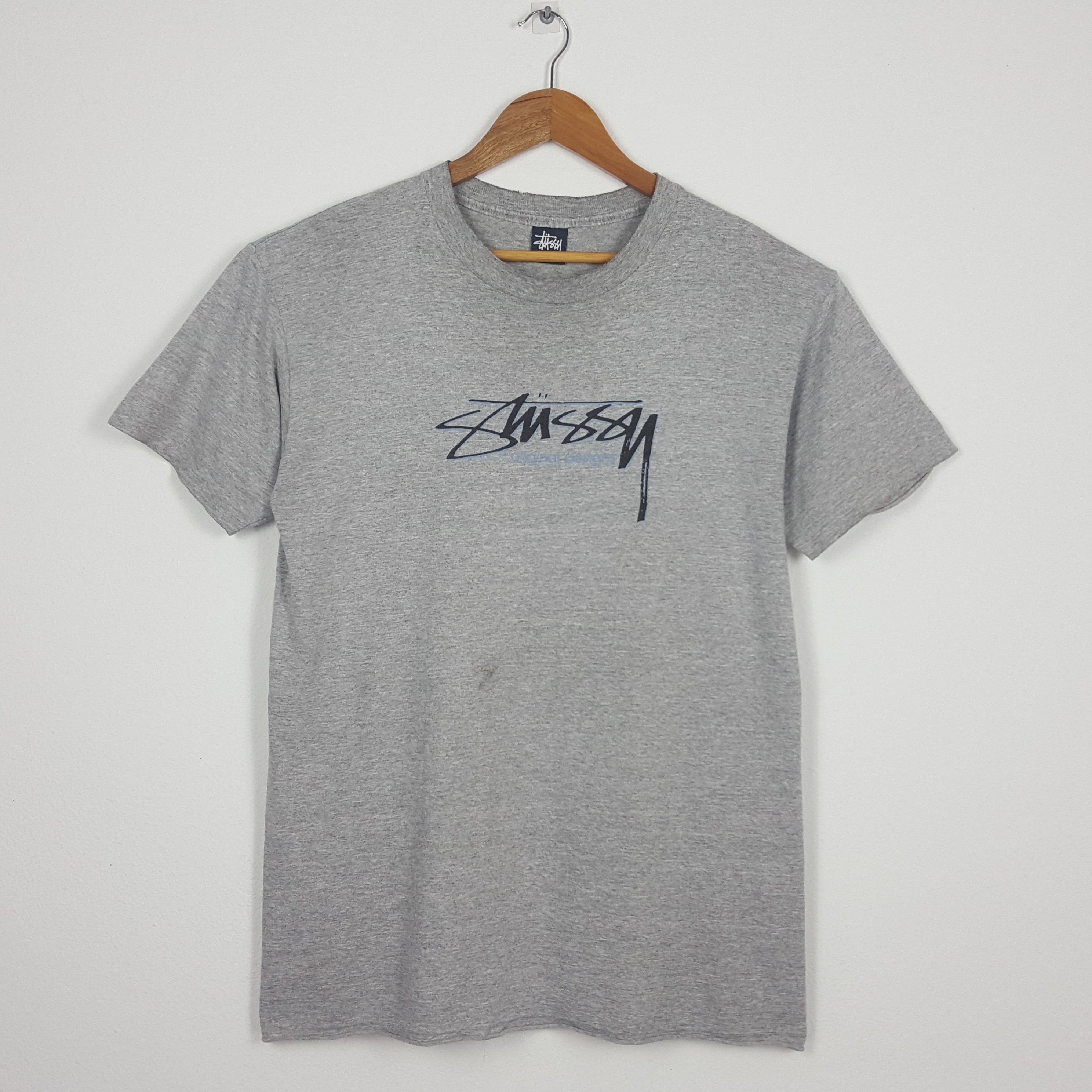 Stussy × Vintage Vintage STUSSY big logo t-shirt made in USA Size US L / EU 52-54 / 3 - 1 Thumbnail