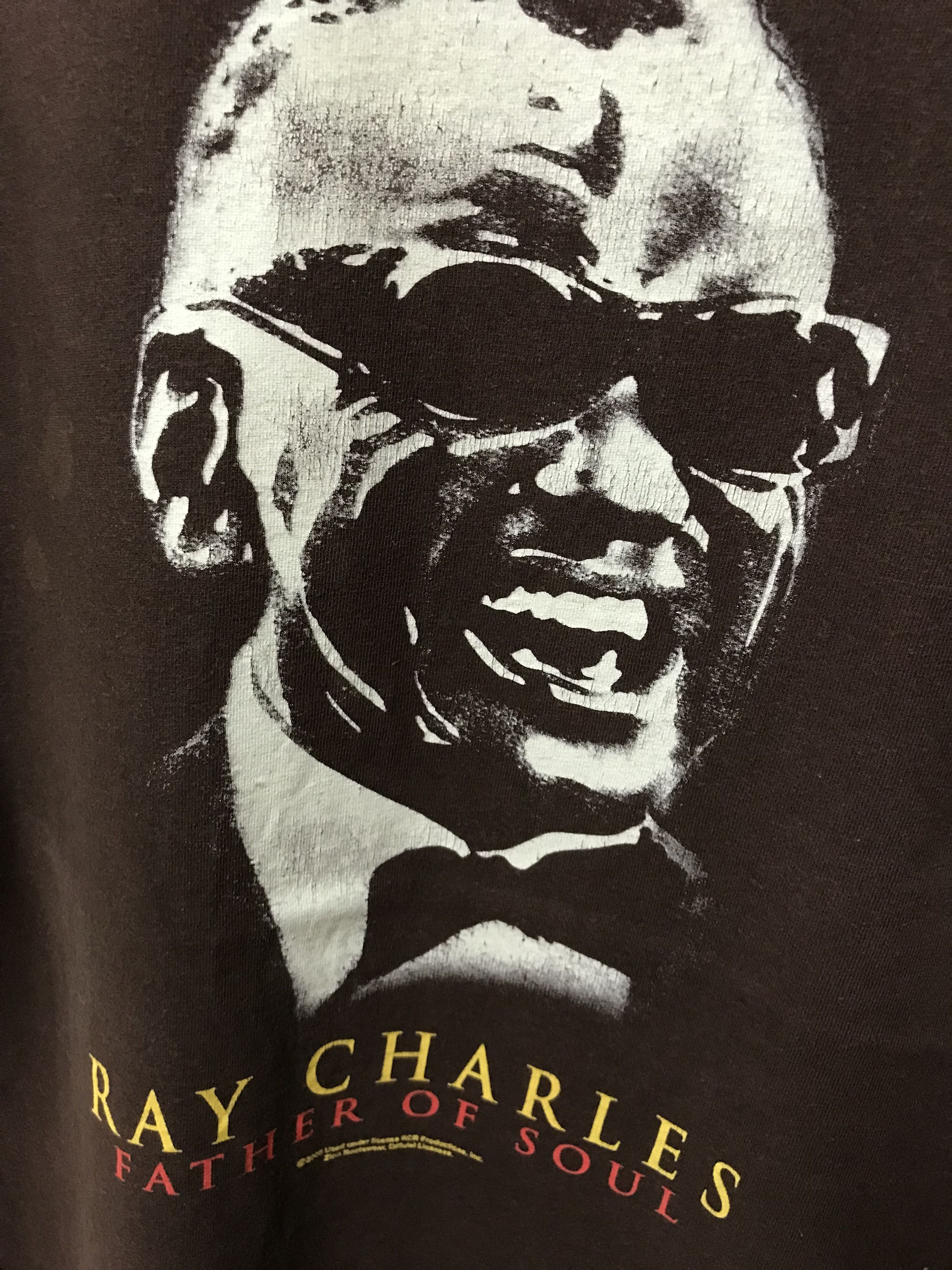 Band Tees × Rap Tees × Vintage Vintage 2005 Ray Charles T-shirt Size US XXL / EU 58 / 5 - 2 Thumbnail