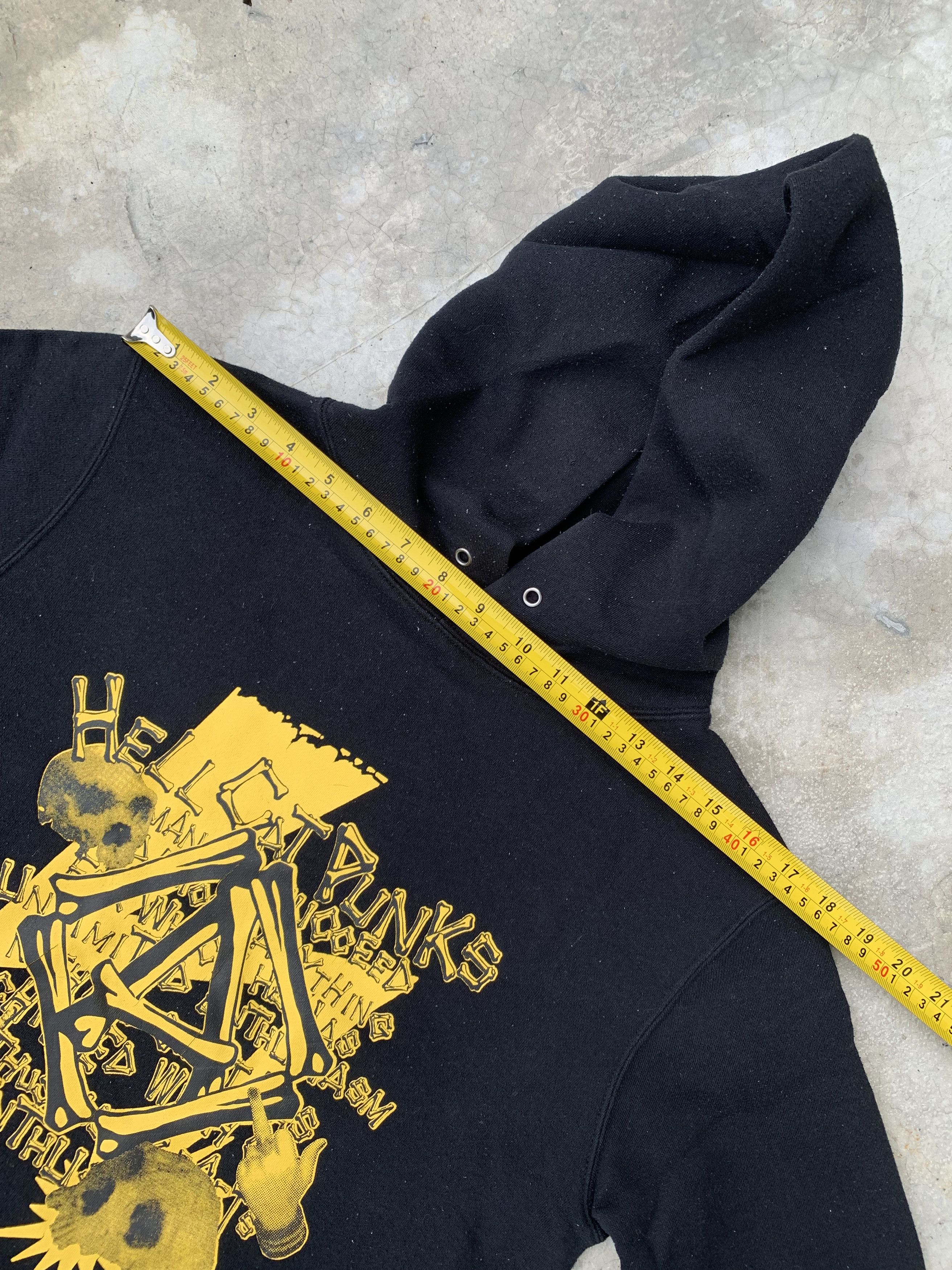 Japanese Brand Hell Cats Punk Anarchy Skulls Fuck Hoodie Size US S / EU 44-46 / 1 - 6 Thumbnail