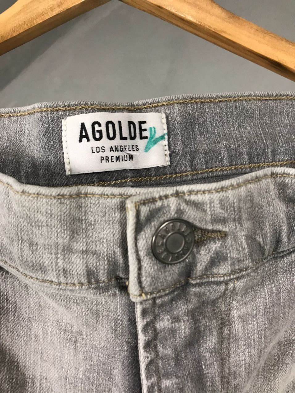 Agolde Agolde streetwear distressed gray jeans Size US 29 - 5 Thumbnail
