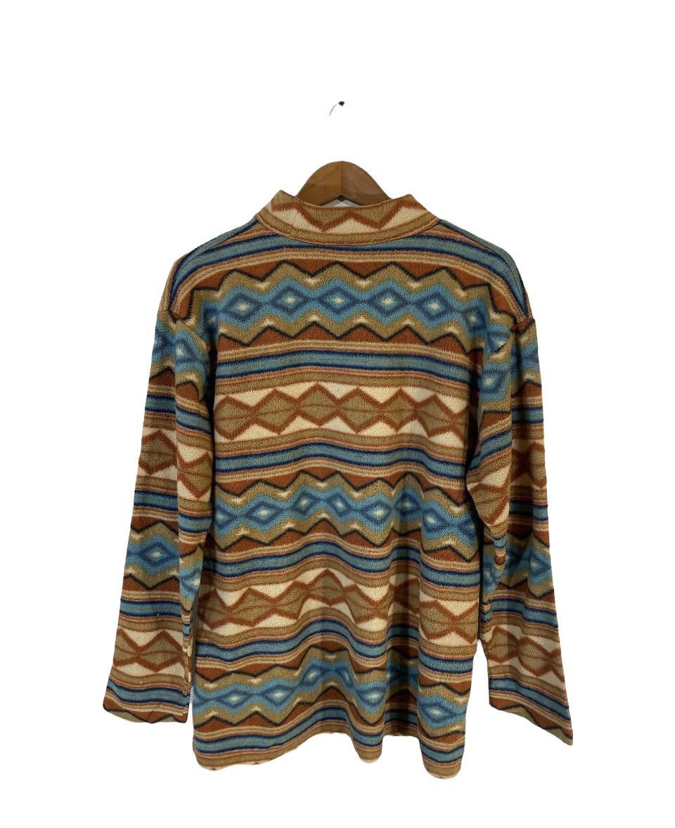 Japanese Brand Vintage Japanese Brand Fleece Sweater Nice Design Size US L / EU 52-54 / 3 - 2 Thumbnail