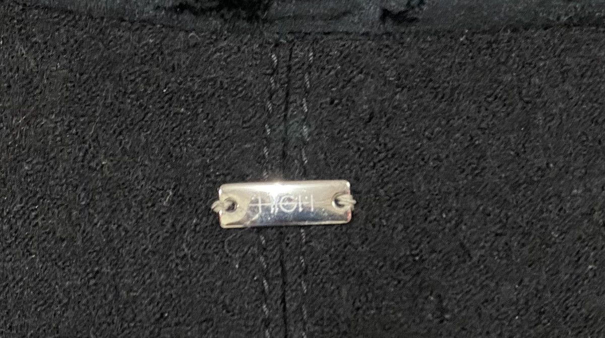 Japanese Brand H.I.G.H Use by Claire Campbell Avant Garde Black Coat Size S / US 4 / IT 40 - 12 Thumbnail
