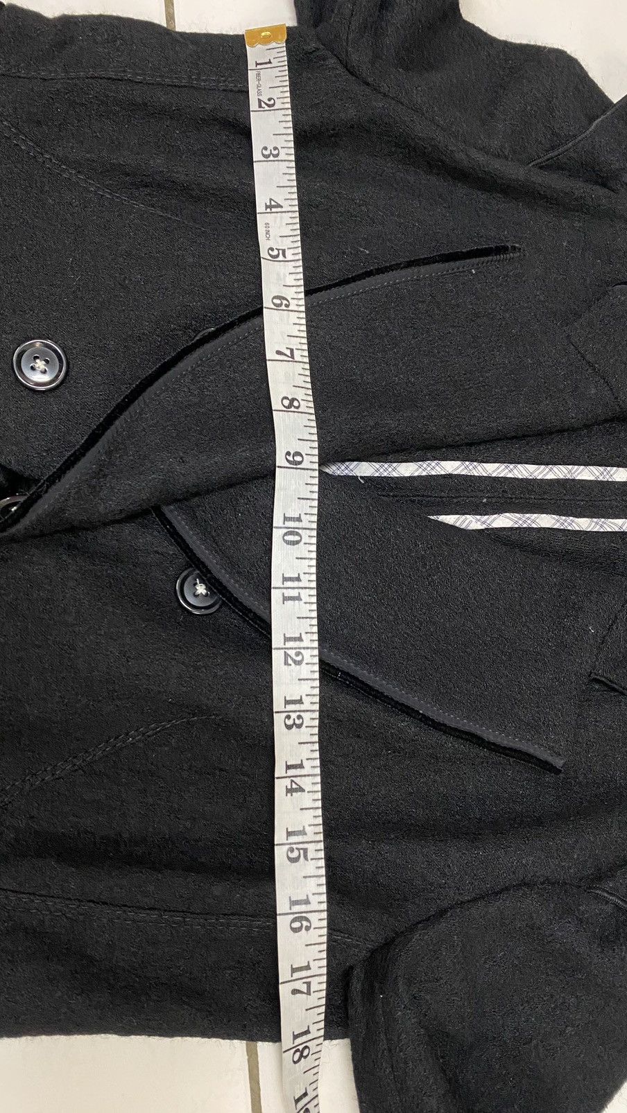Japanese Brand H.I.G.H Use by Claire Campbell Avant Garde Black Coat Size S / US 4 / IT 40 - 17 Thumbnail